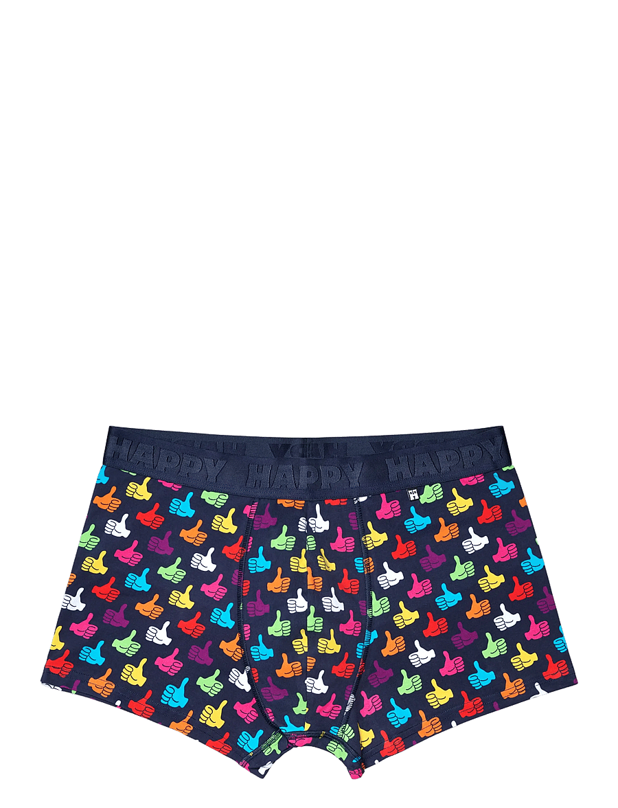 Happy Socks - 3-Pack Thumbs Up Short Boxers - multipakk aluspüksid - black - 4