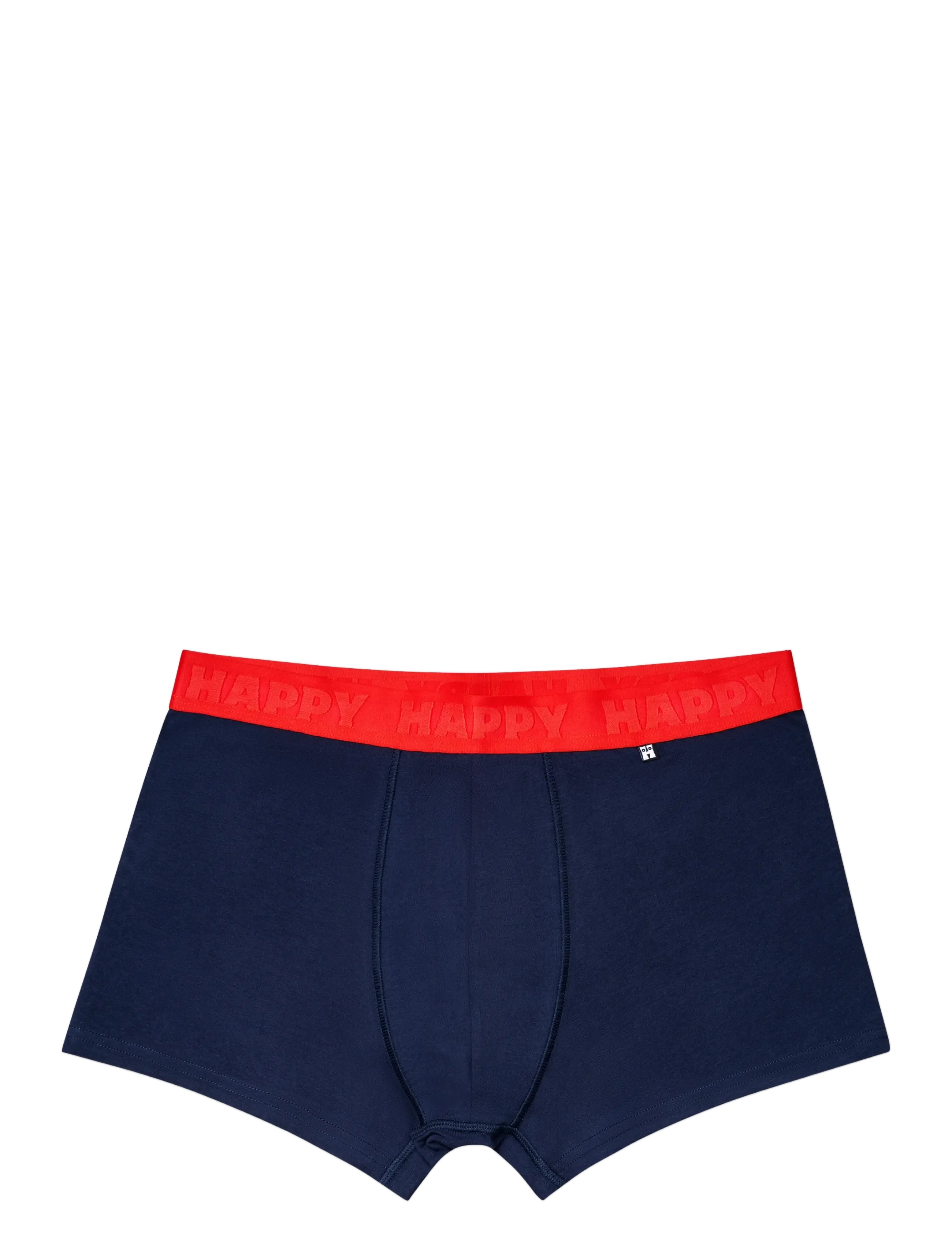 Happy Socks - 3-Pack Kisses Short Boxers - multipakk aluspüksid - navy - 3