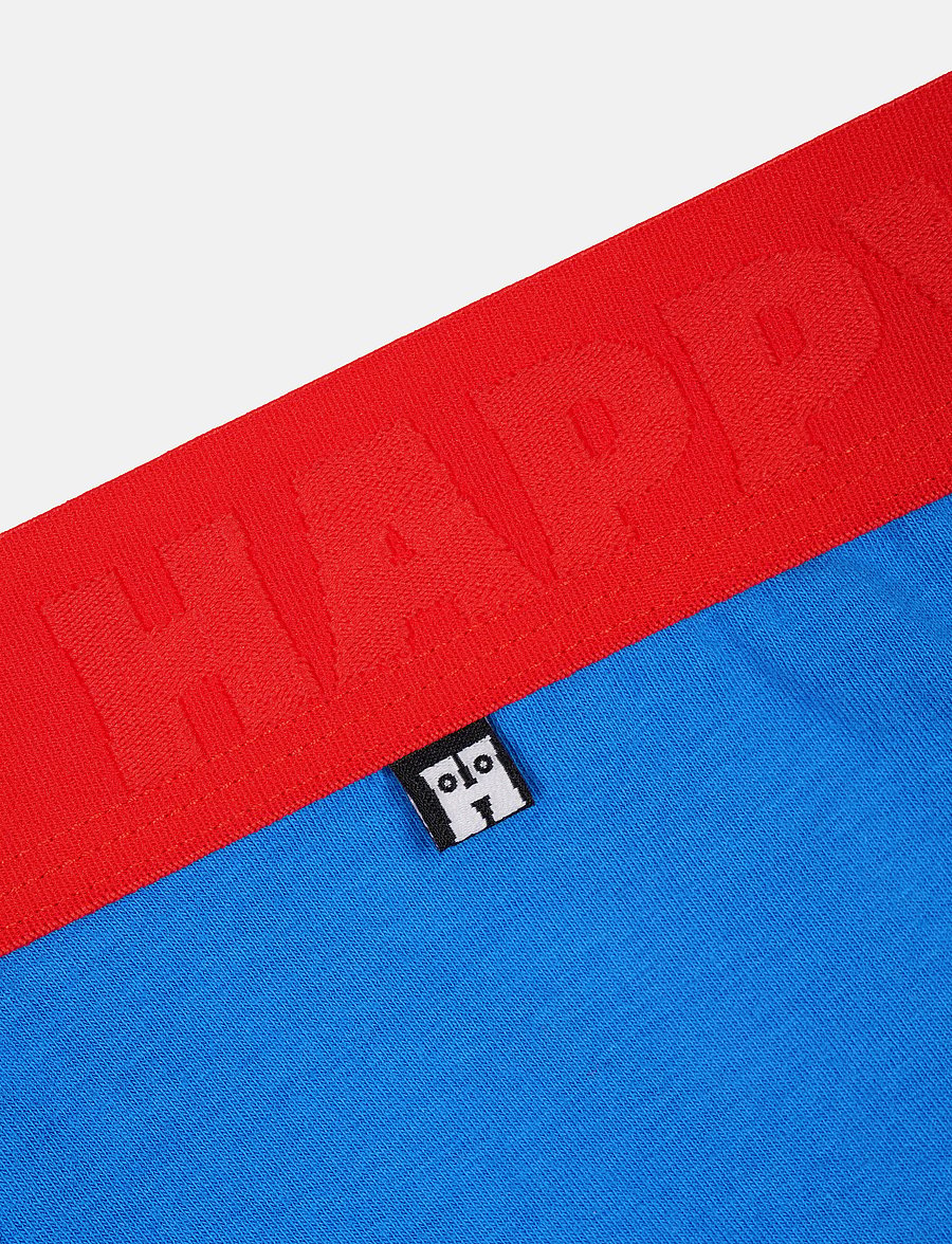 Happy Socks - 3-Pack Kisses Short Boxers - multipakk aluspüksid - navy - 5