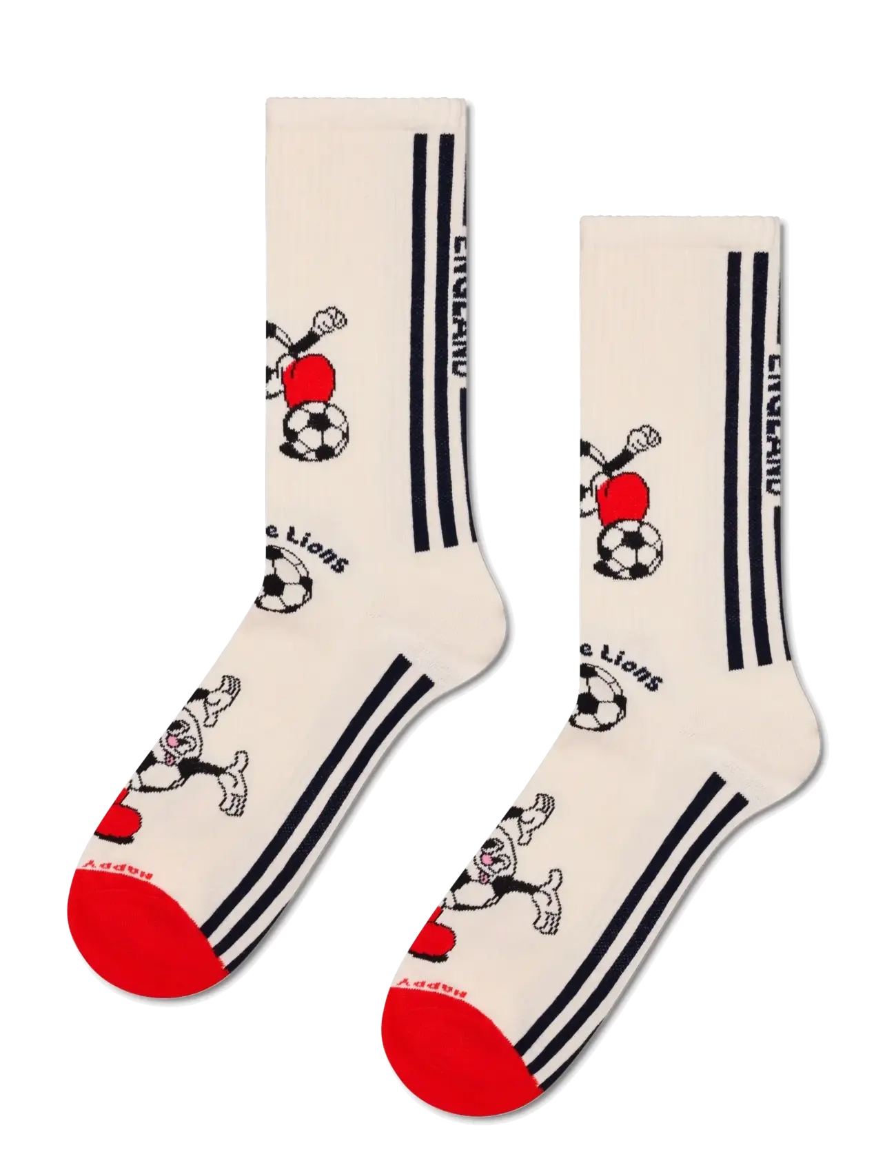 HAPPY Socken World Cup England Sneaker Socke Cream - 41-46 - Herren