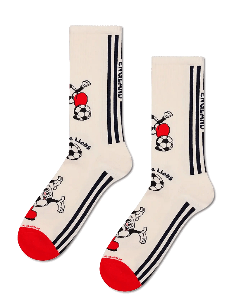 Happy Socks - World Cup England Sneaker Sock - crew-socken - white - 1