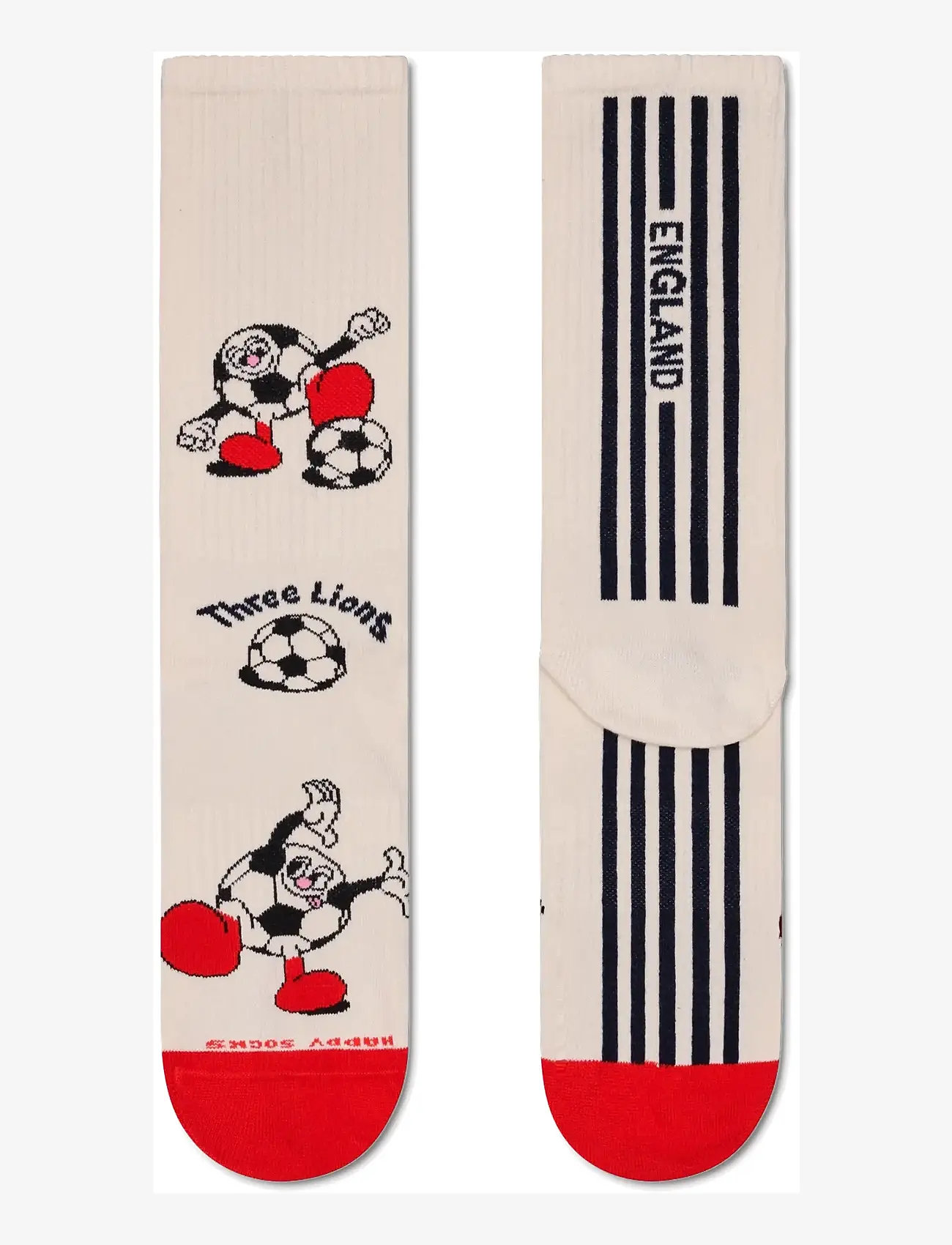 Happy Socks - World Cup England Sneaker Sock - sokker - white - 2