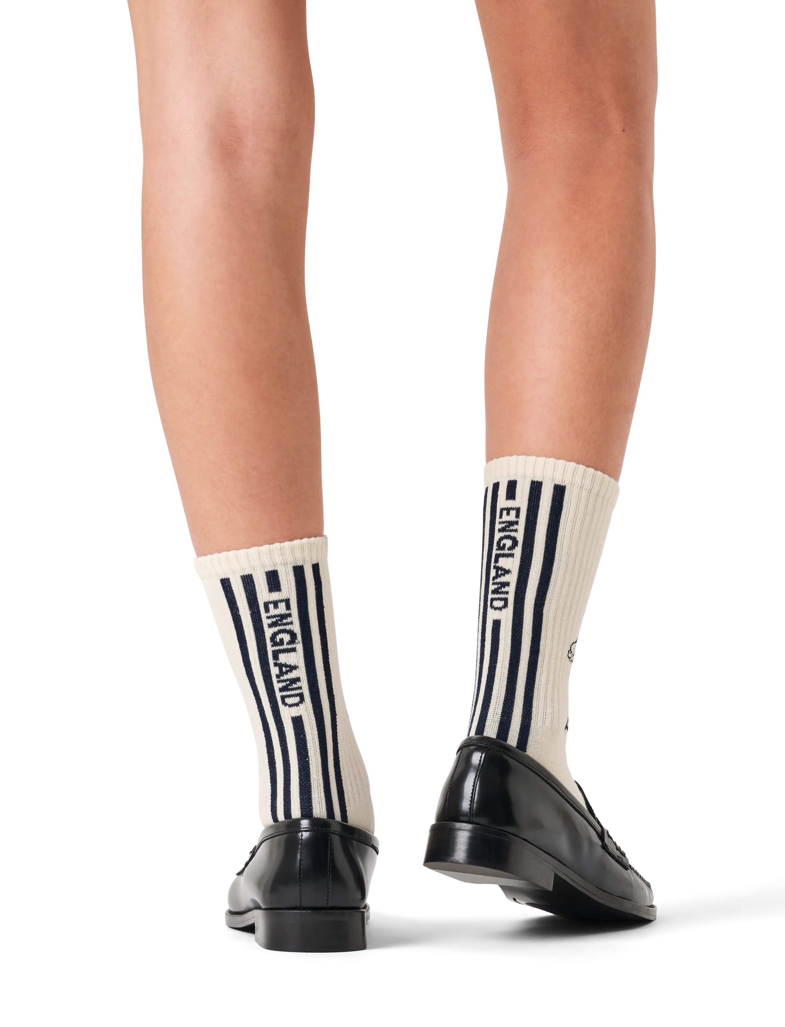 Happy Socks - World Cup England Sneaker Sock - laveste priser - white - 3