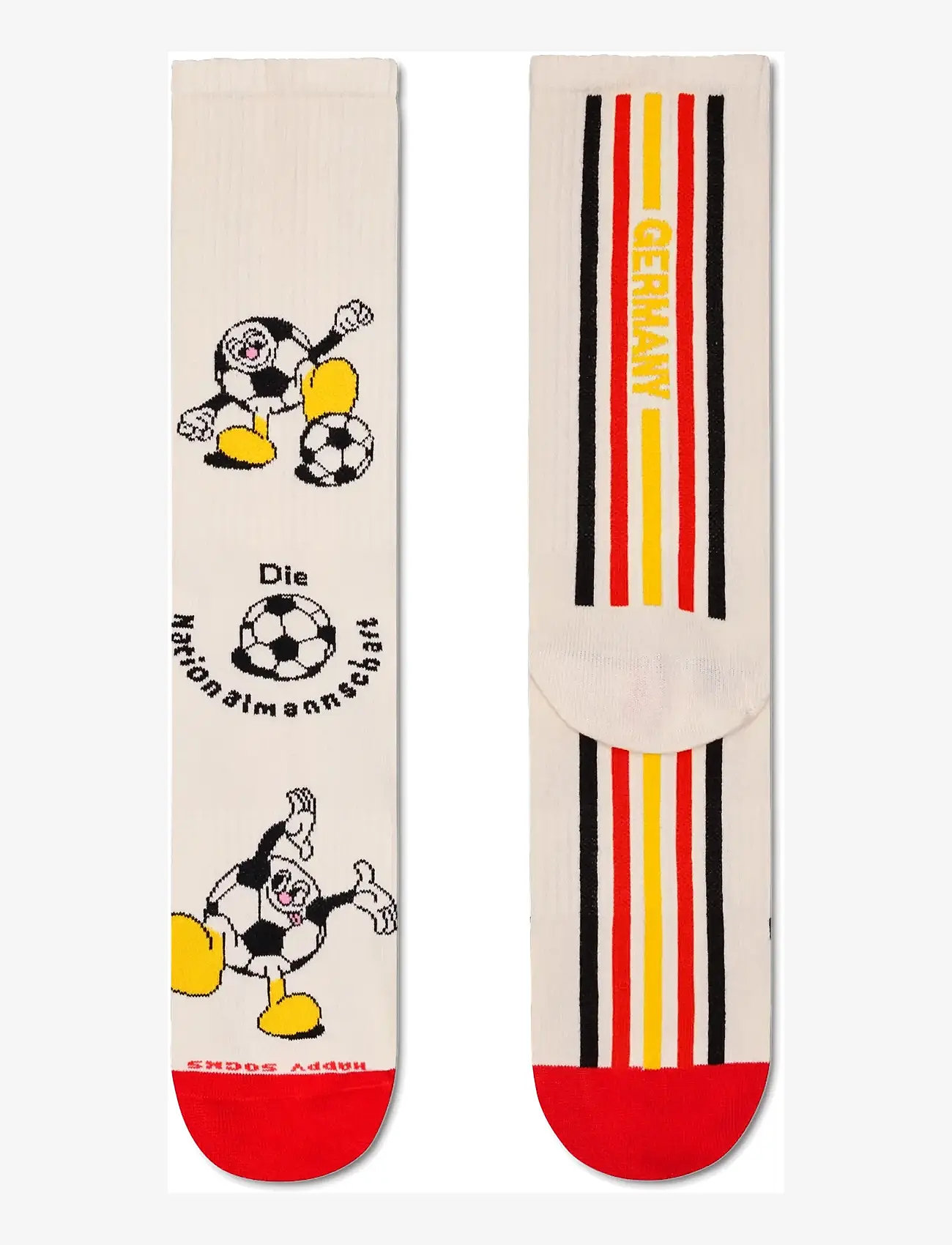 Happy Socks - World Cup Germany Sneaker Sock - klassikalised sokid - white - 2