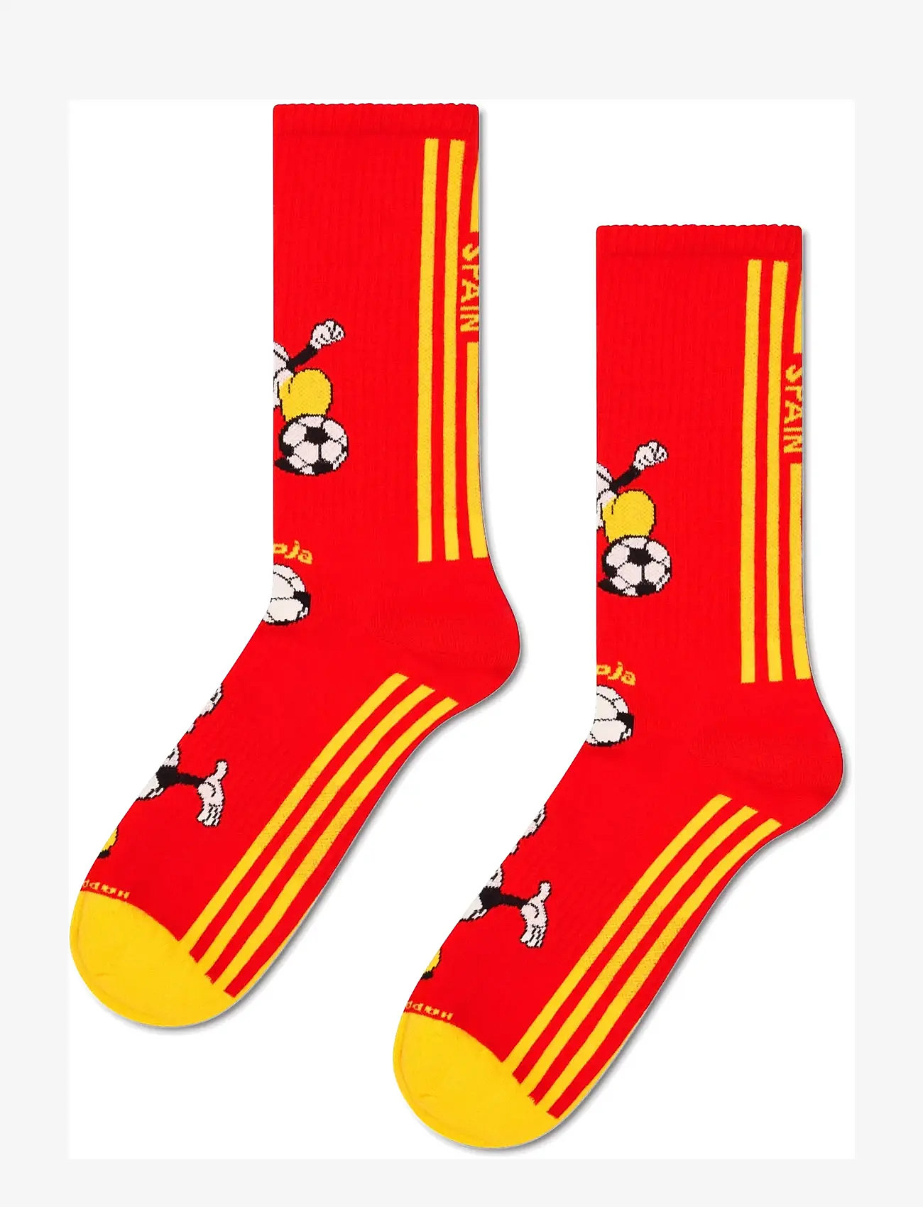 Happy Socks - World Cup Spain Sneaker Sock - crew-socken - red - 1