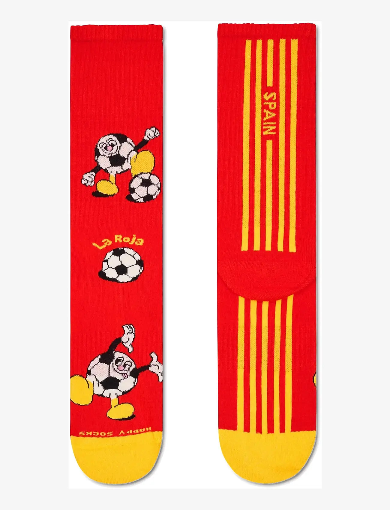 Happy Socks - World Cup Spain Sneaker Sock - crew-socken - red - 2