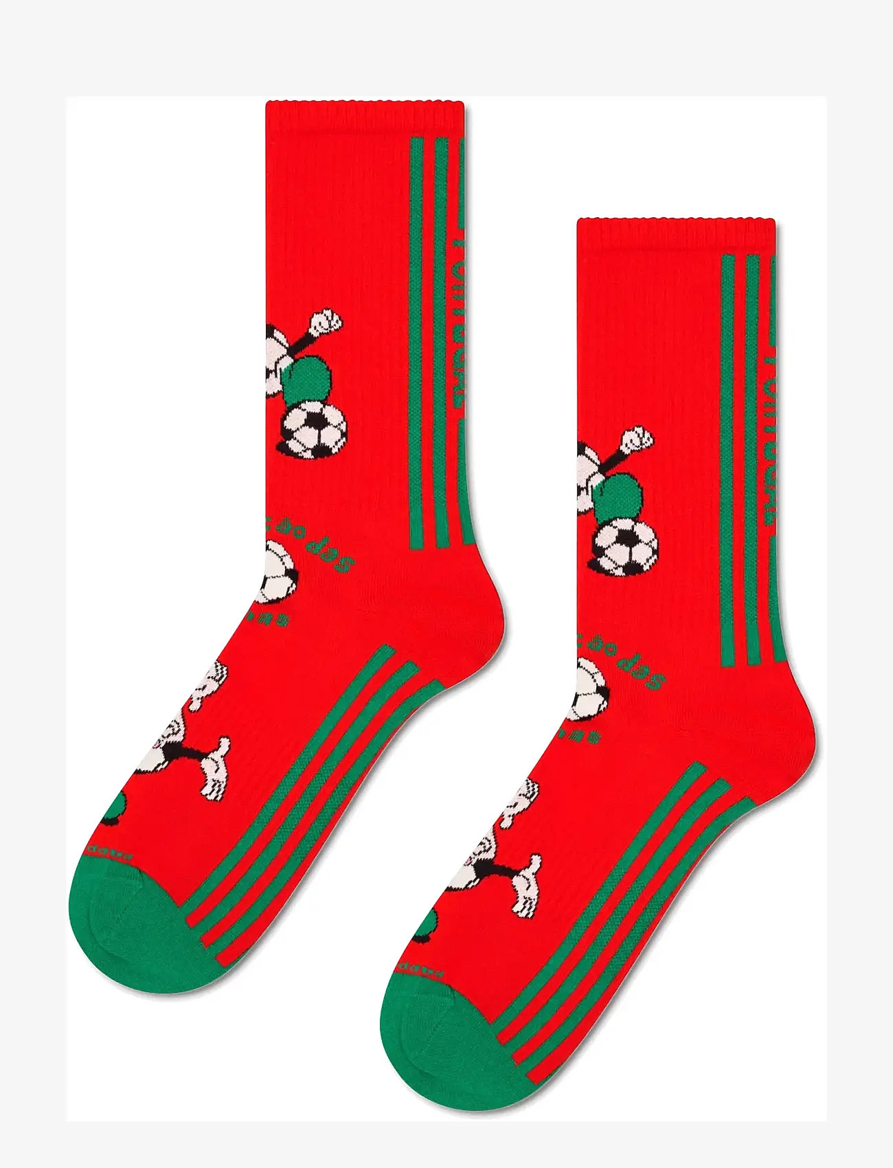 Happy Socks - World Cup Portugal Sneaker Sock - klassikalised sokid - red - 1