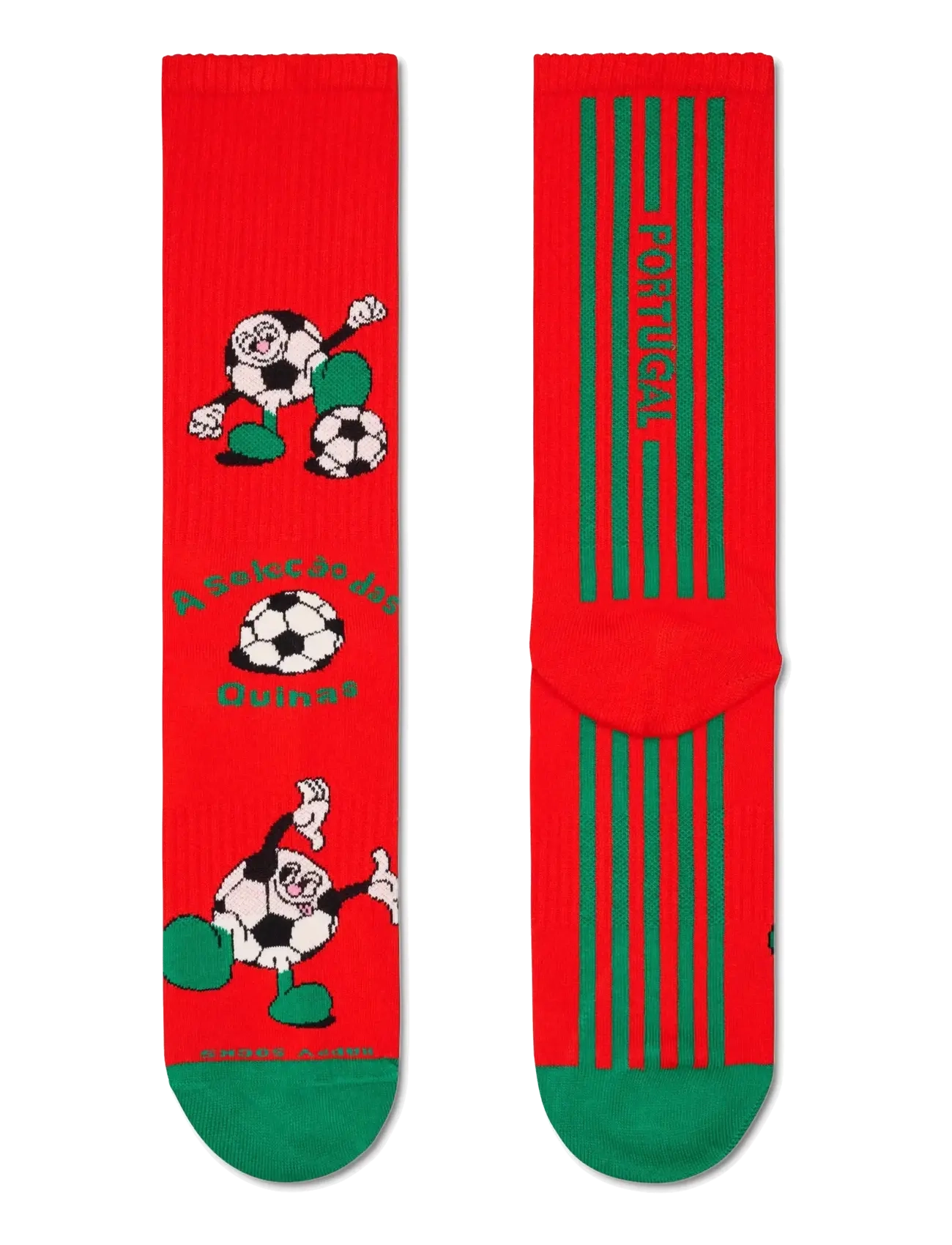 Happy Socks - World Cup Portugal Sneaker Sock - skarpetki - red - 2