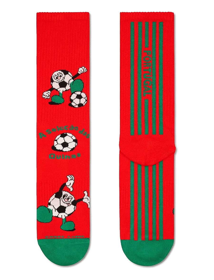 Happy Socks - World Cup Portugal Sneaker Sock - skarpetki - red - 2