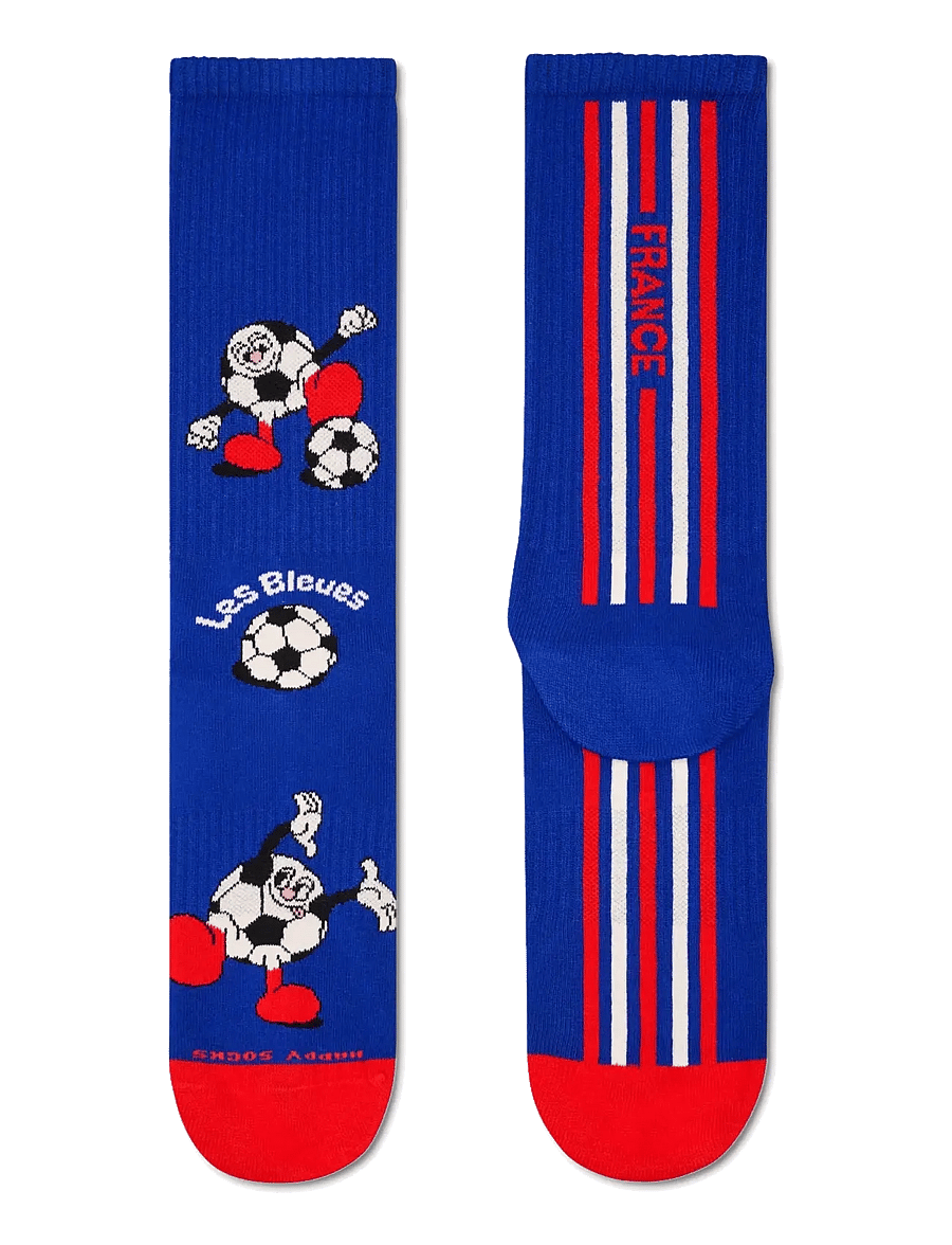 Happy Socks - World Cup France Sneaker Sock - crew-socken - blue - 2