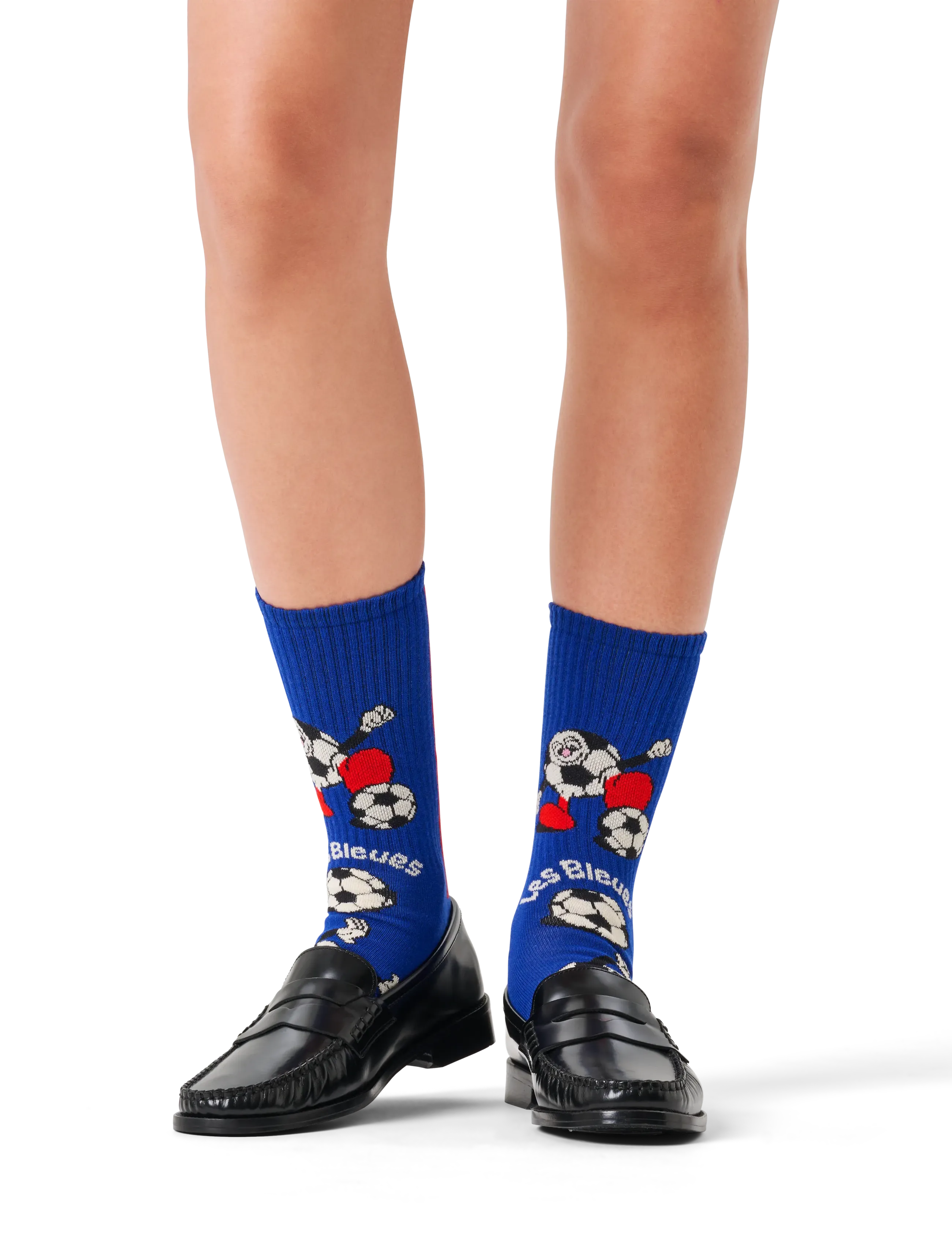 Happy Socks World Cup France Sneaker Sock, Mænd, Sneaker Sokker, Blå, Str: 41-46