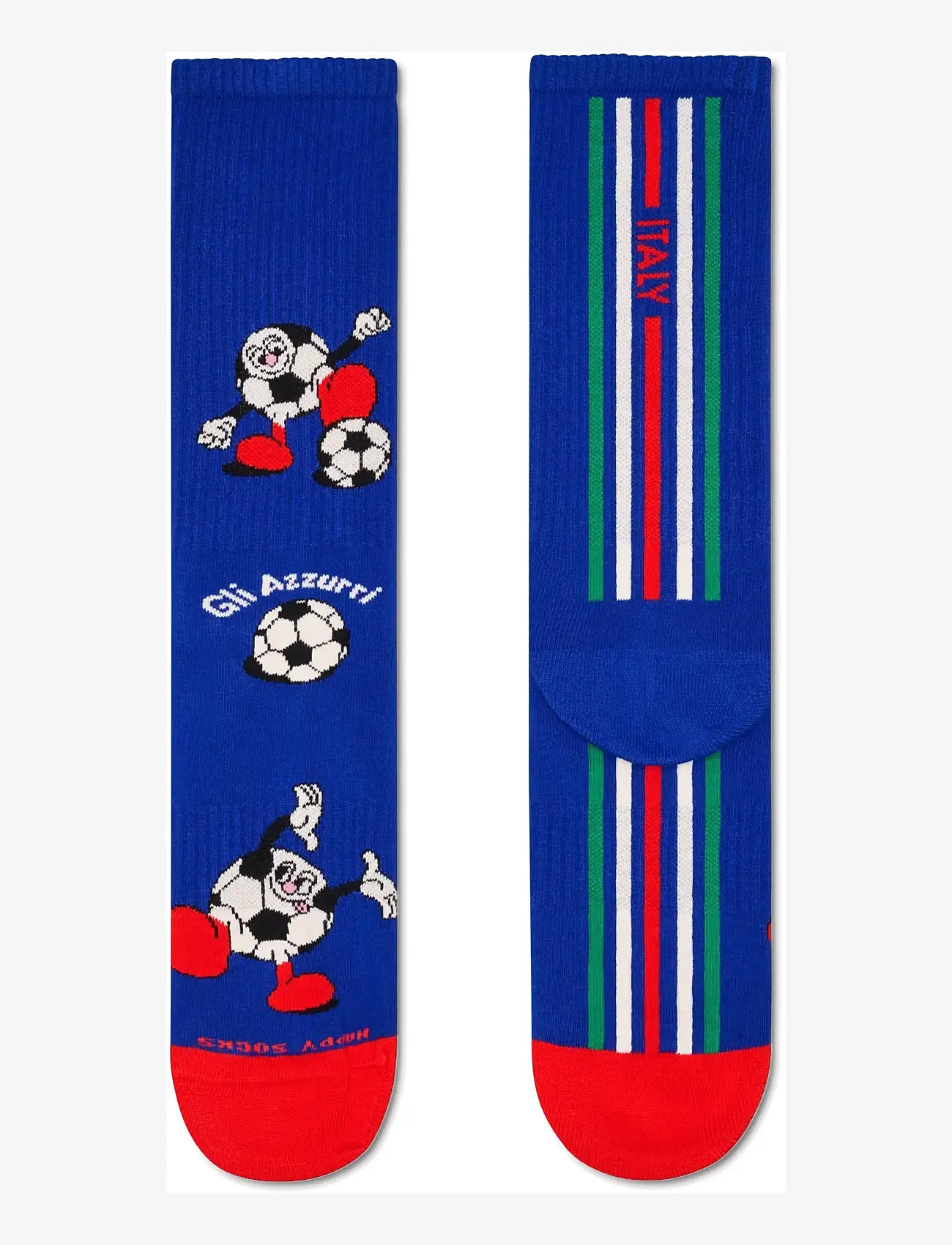 Happy Socks - World Cup Italy Sneaker Sock - sokker - blue - 2