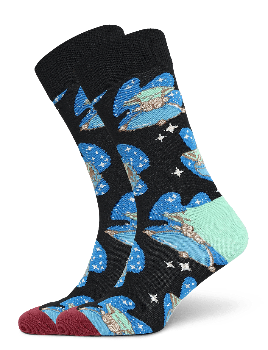Happy Socks - STAR WARS™ The Foundling Sock - tennissocken - navy - 0