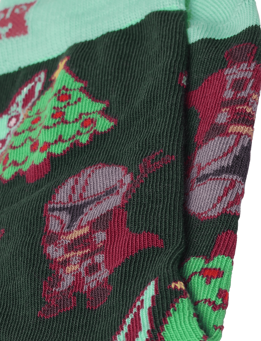 Happy Socks - STAR WARS™ Mandalorian Holidays Sock - crew socks - dark green - 2