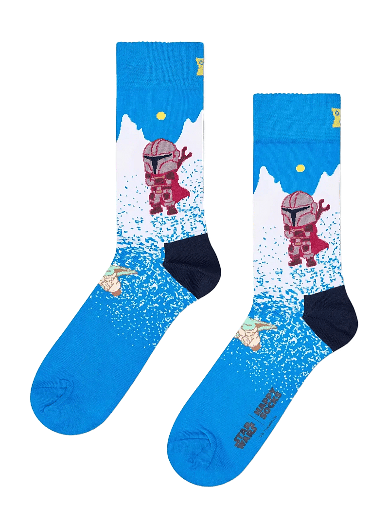 Happy Socks - STAR WARS™ This Is The Way Sock - klassikalised sokid - blue - 0
