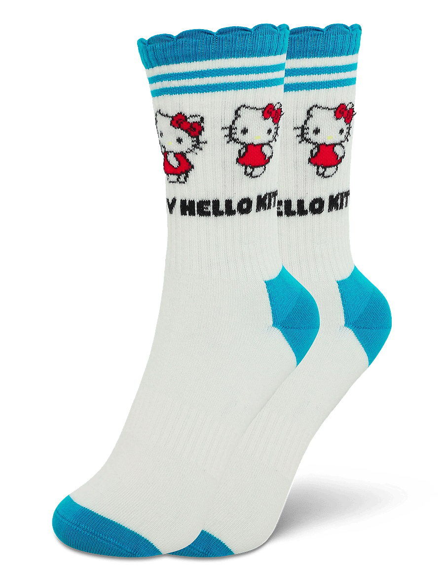 Happy Socks - Hello Kitty Friends Short Crew Sneaker Sock - normale socken - white - 1