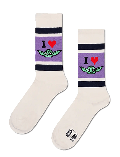 Star Wars™ I Heart Grogu Sneaker Sock - Sokker
