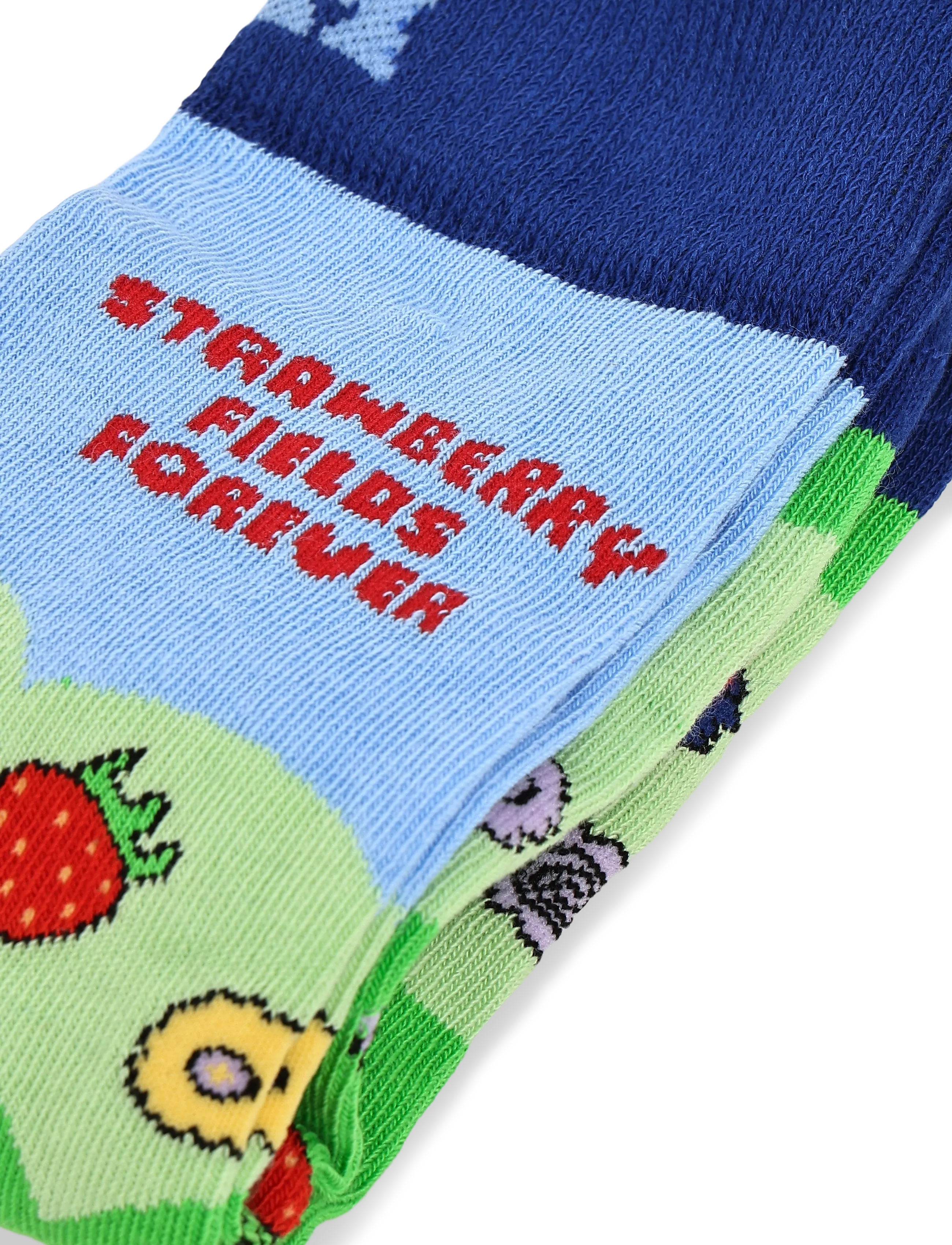 Happy Socks - The Beatles Strawberry Fields Sock - skarpety za kostkę - green - 2