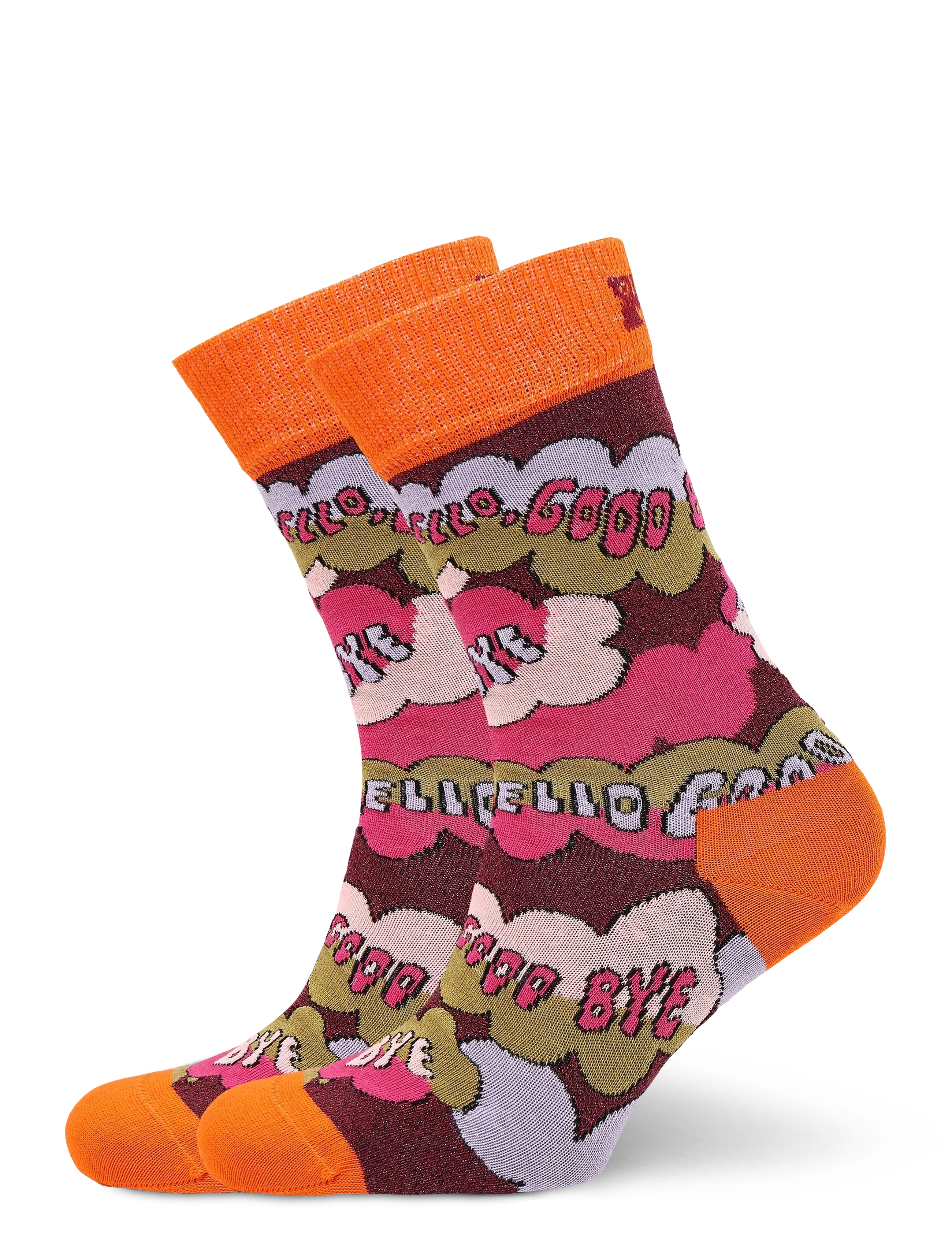 Happy Socks The Beatles Hello Goodbye Sock - Sokker - ORANGE / orange