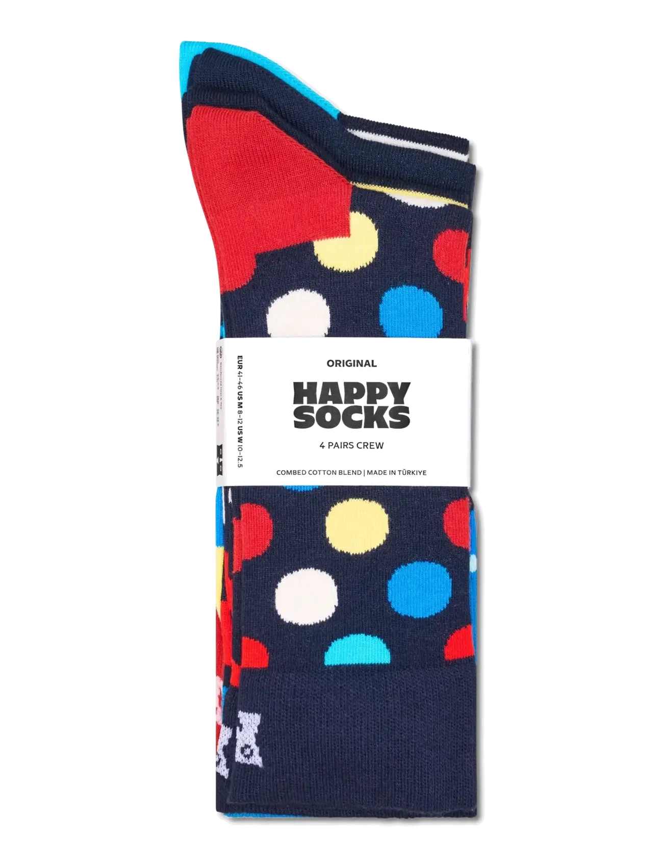 Happy Socks 4-Pack Navy Socks - Streetstyle - BLUE / navy