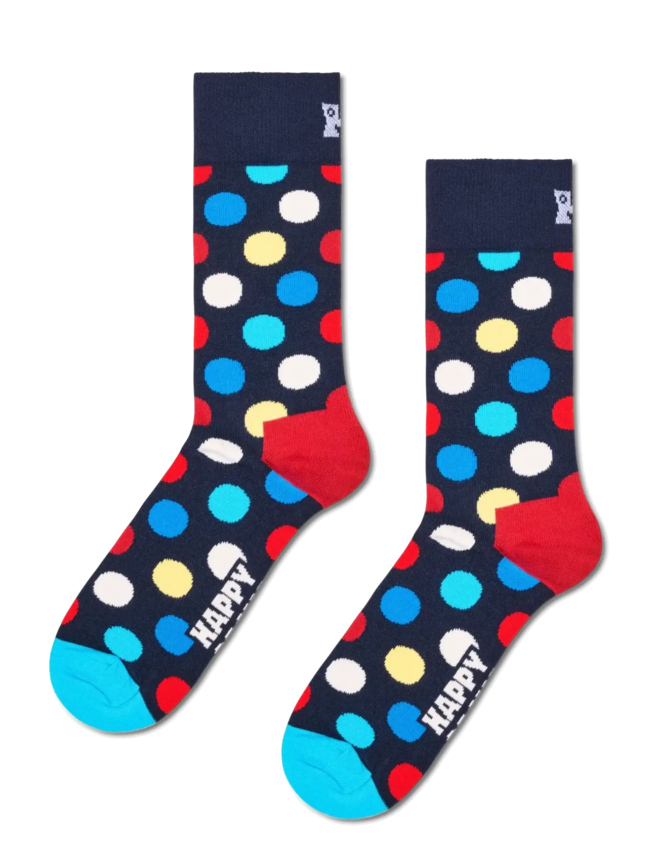 Happy Socks - 4-Pack Navy Socks - crew-socken - blue - 1