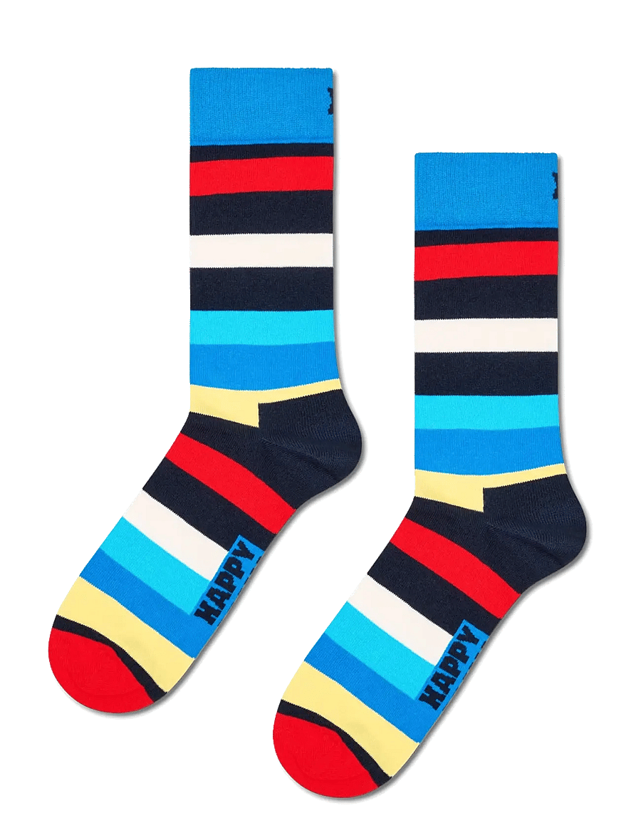 Happy Socks - 4-Pack Navy Socks - crew-socken - blue - 2