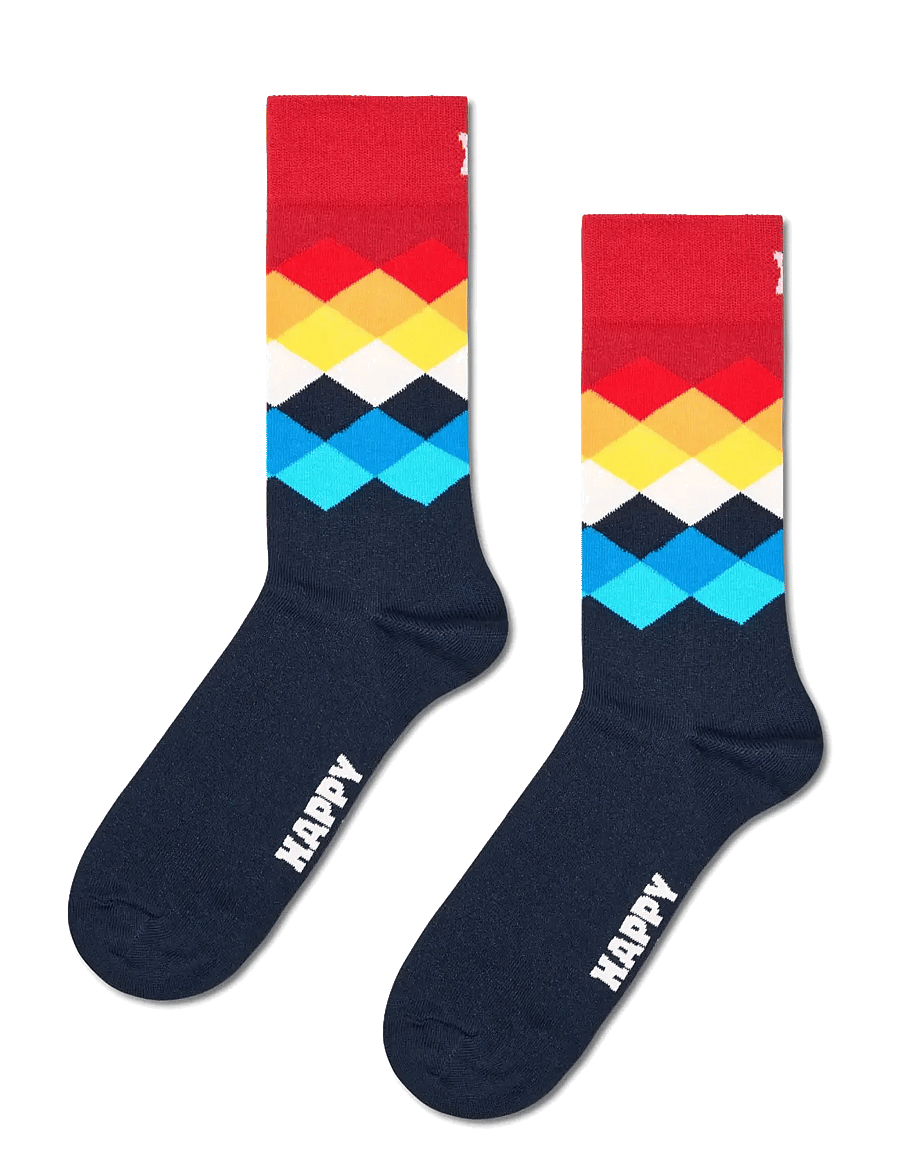 Happy Socks - 4-Pack Navy Socks - crew-socken - blue - 3