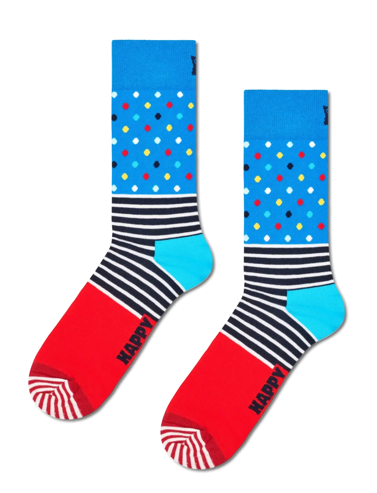 Happy Socks - 4-Pack Navy Socks - crew-socken - blue - 4