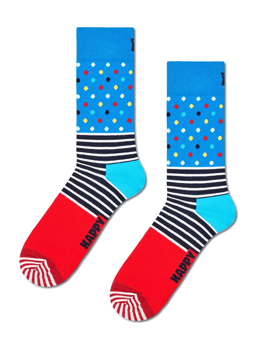 Happy Socks - 4-Pack Navy Socks - crew-socken - blue - 4
