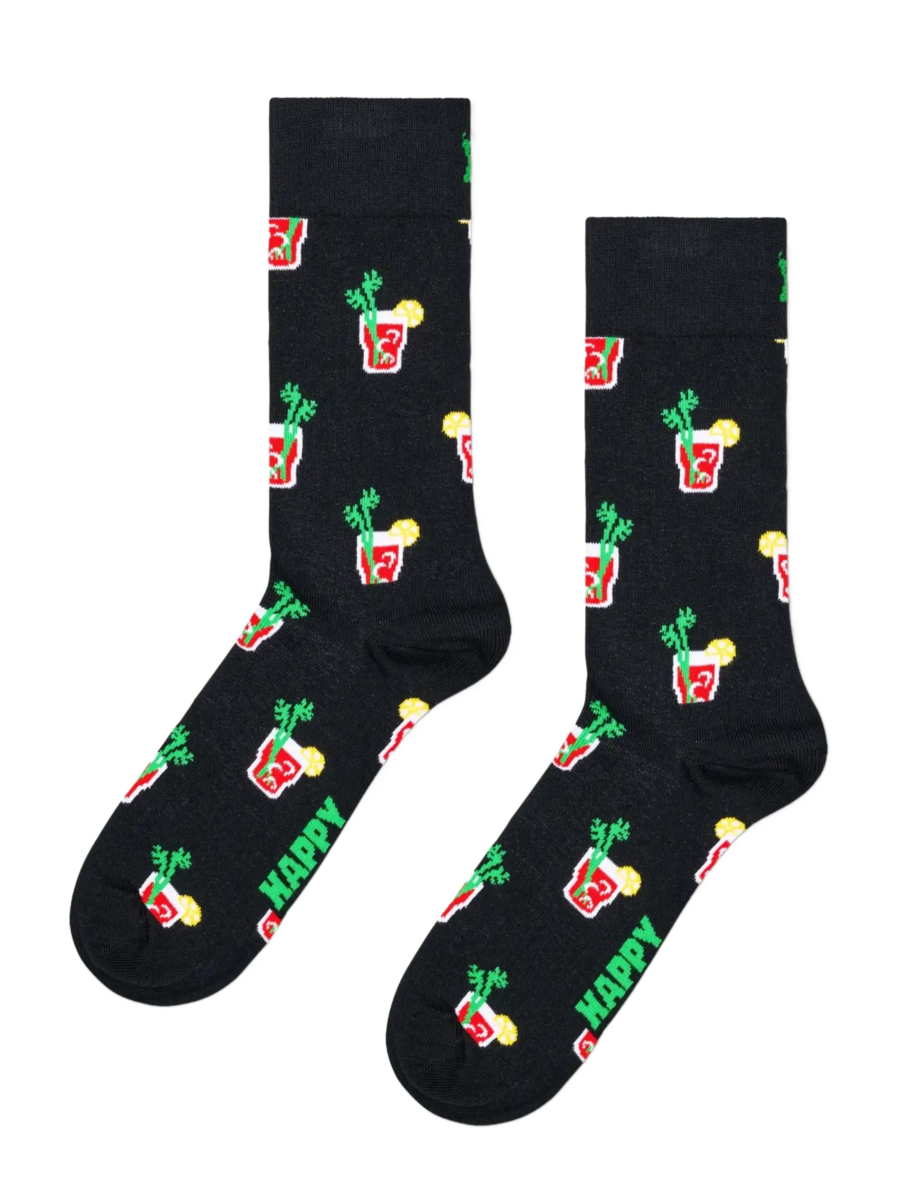 Happy Socks - 3-Pack Bloody Mary Socks Gift Set - vanliga strumpor - black - 3