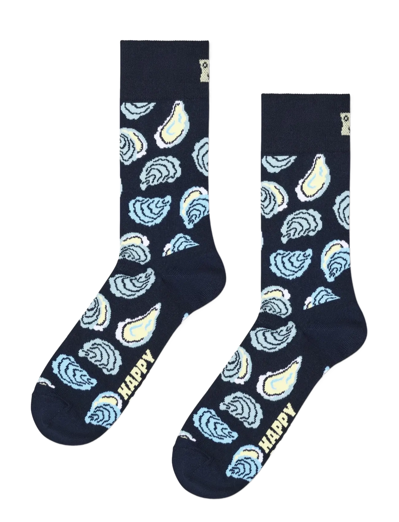 Happy Socks - 3-Pack Oyster Dinner Socks Gift Set - vanliga strumpor - navy - 3