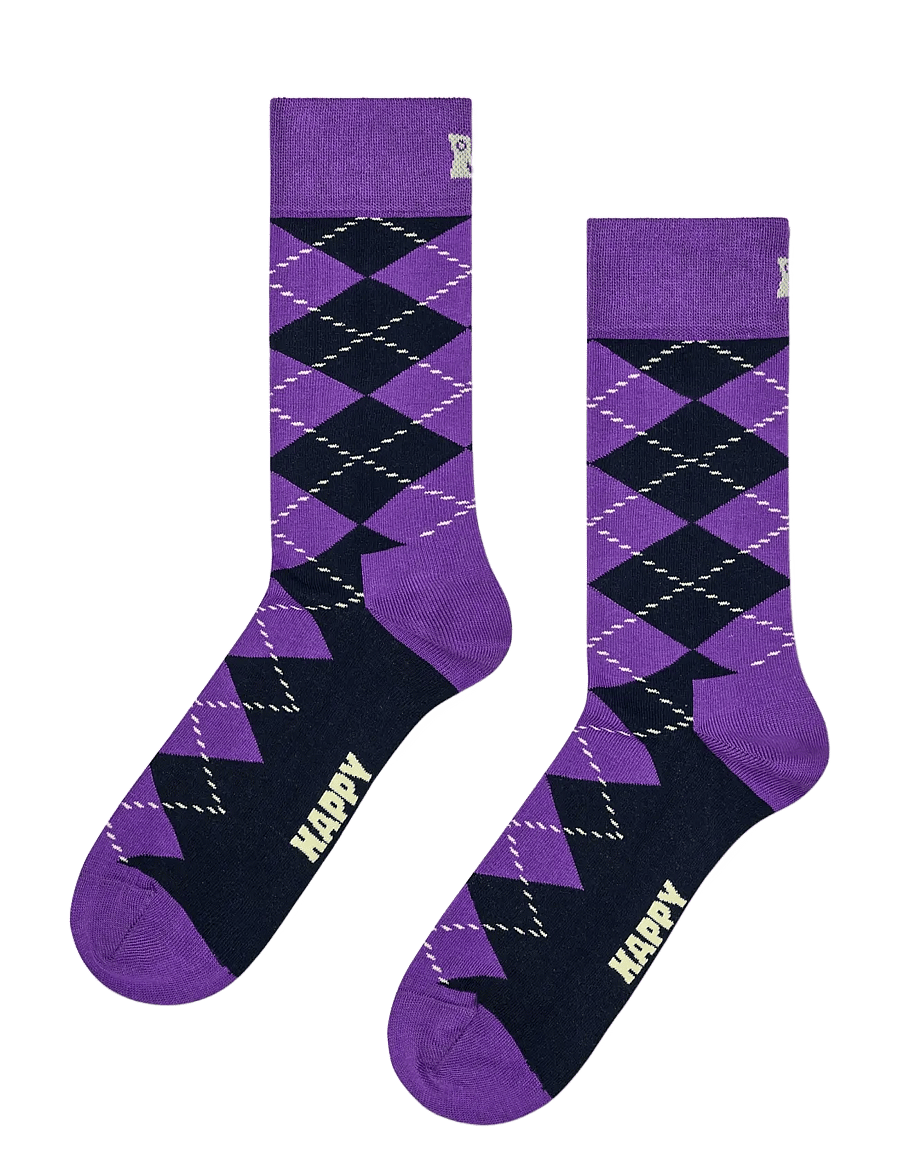 Happy Socks - 3-Pack Argyle Socks Gift Set - navy - 2