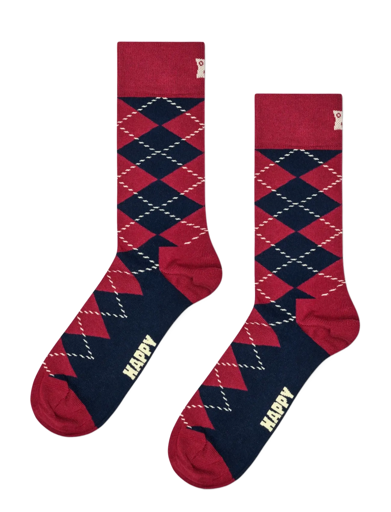 Happy Socks - 3-Pack Argyle Socks Gift Set - navy - 3