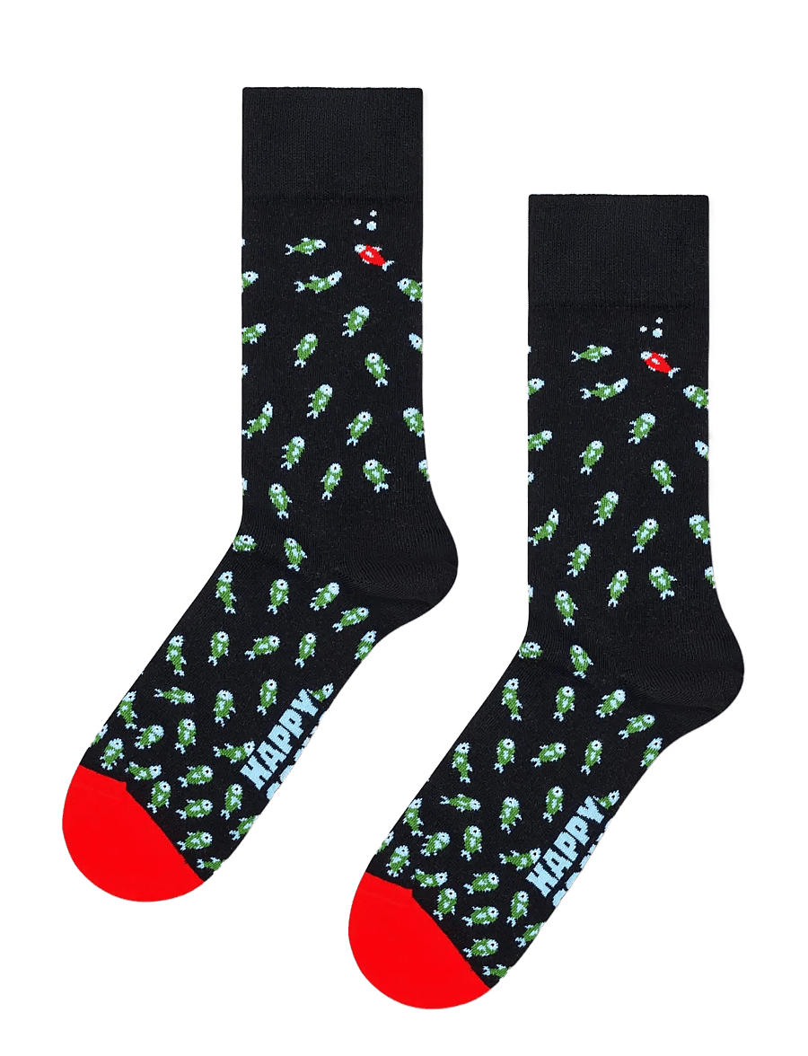 Happy Socks - 3-Pack Hook, Line, Sinker Socks Gift Set - black - 2