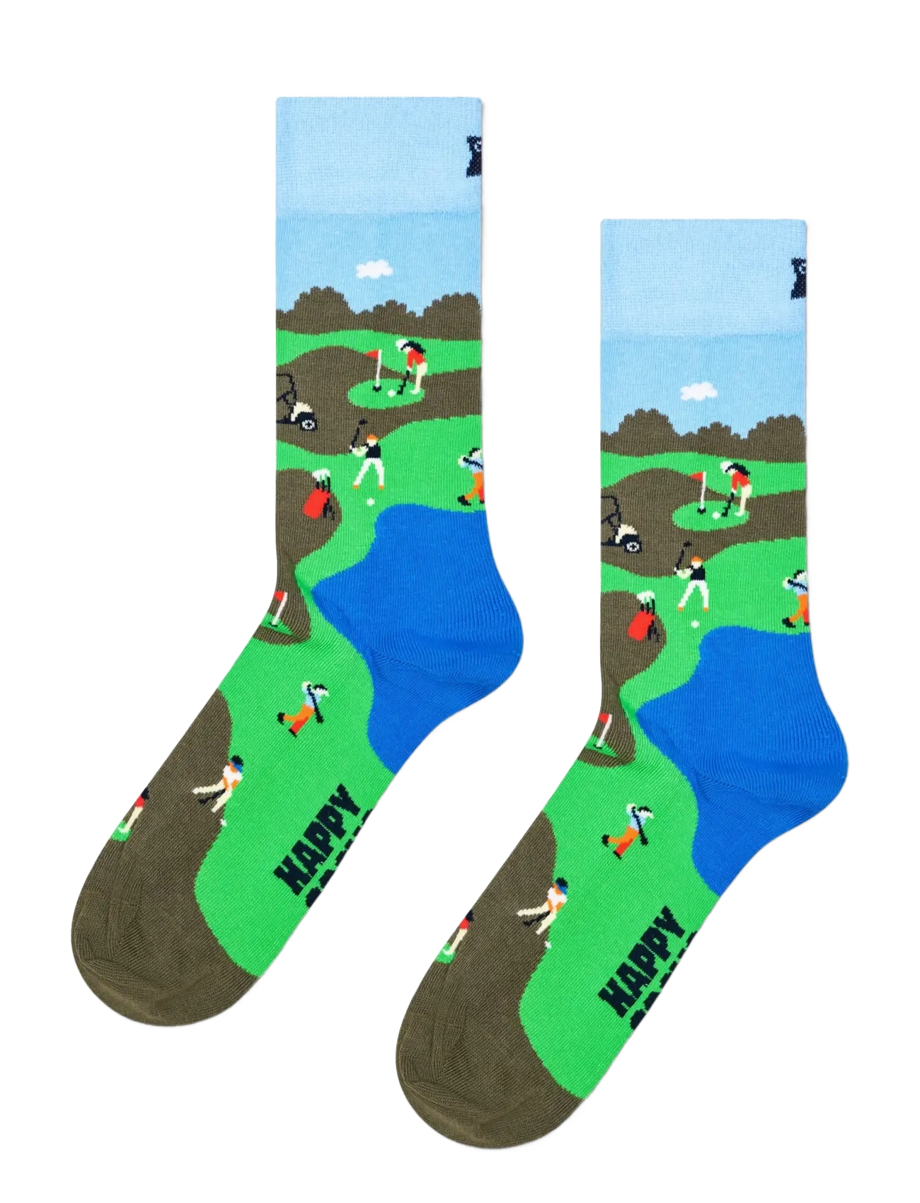 Happy Socks - 3-Pack Golf Cart Socks Gift Set - navy - 3