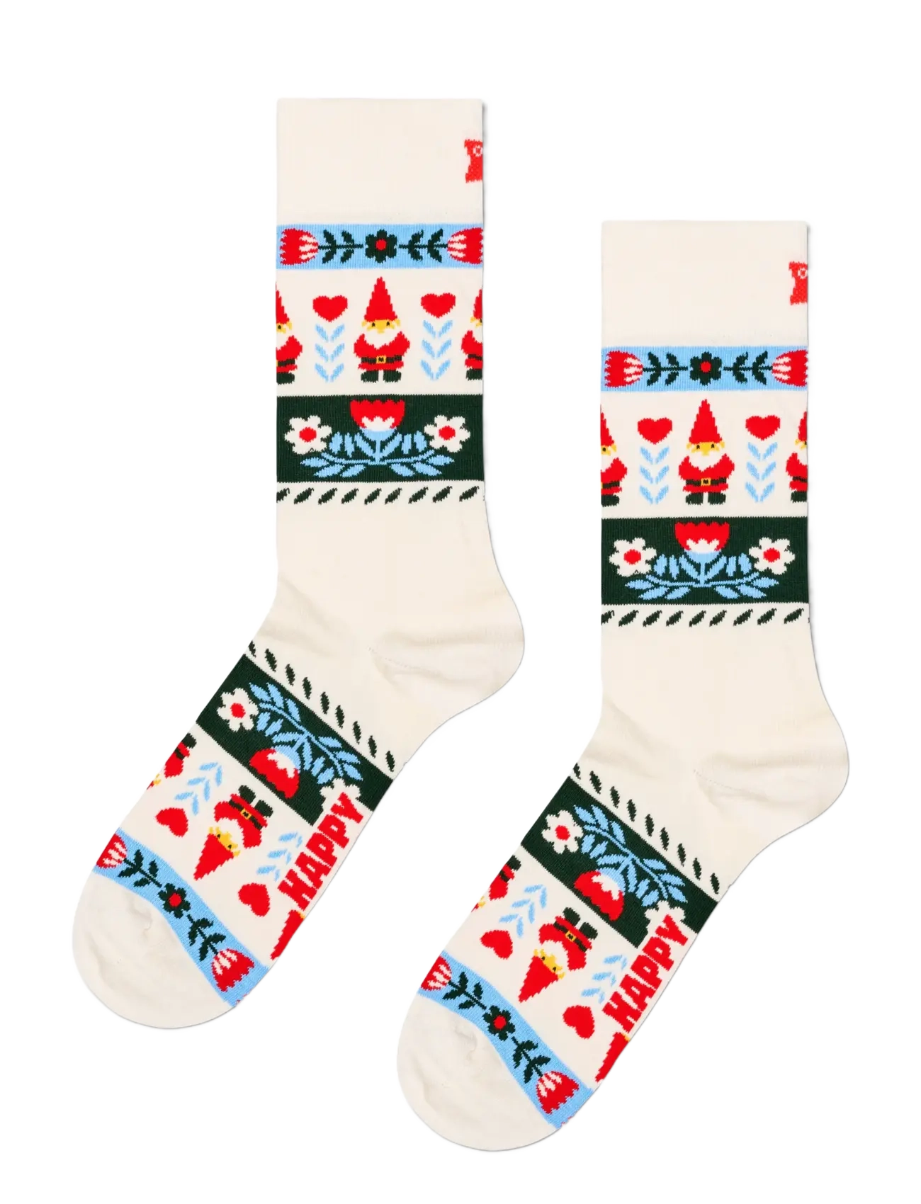 Happy Socks - 4-Pack Winter Holiday Socks Gift Set - tennissocken - navy - 3