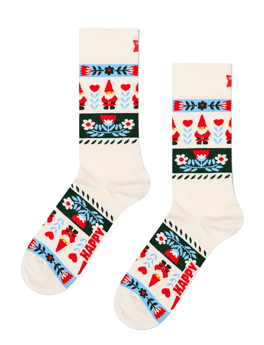 Happy Socks - 4-Pack Winter Holiday Socks Gift Set - tennissocken - navy - 3