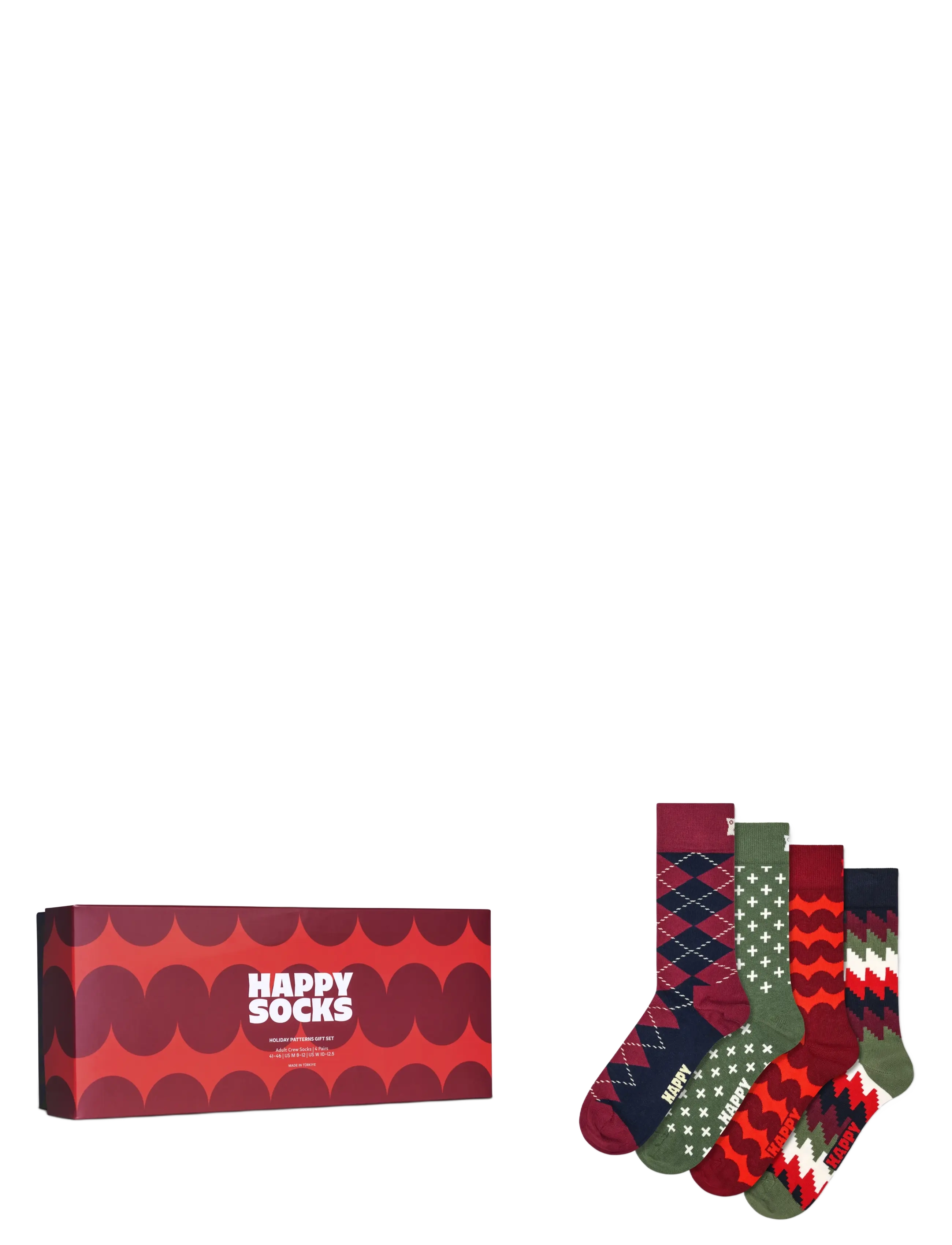 Happy Socks - 4-Pack Holiday Pattern