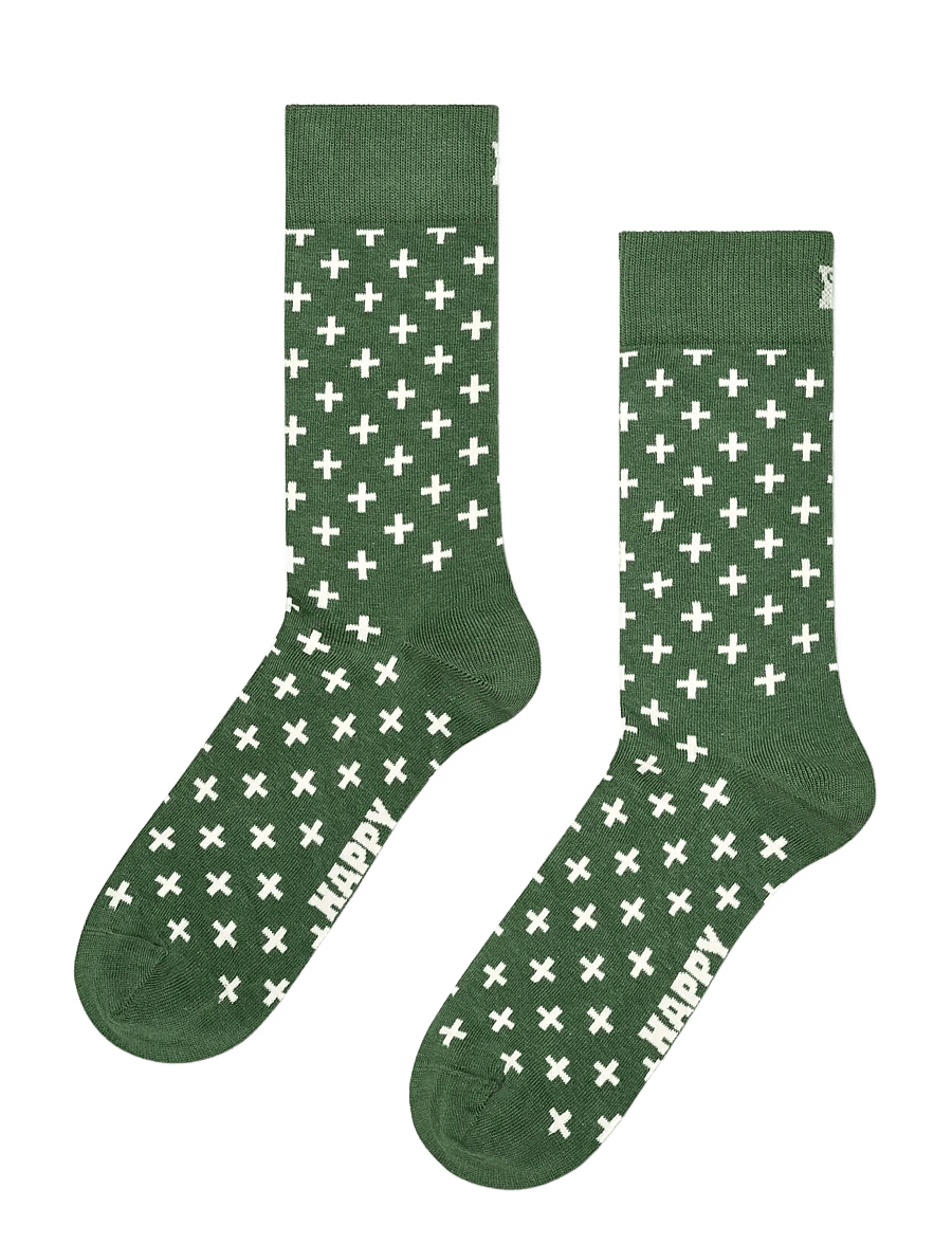 Happy Socks - 4-Pack Holiday Pattern Socks Gift Set - tennissocken - dark red - 4
