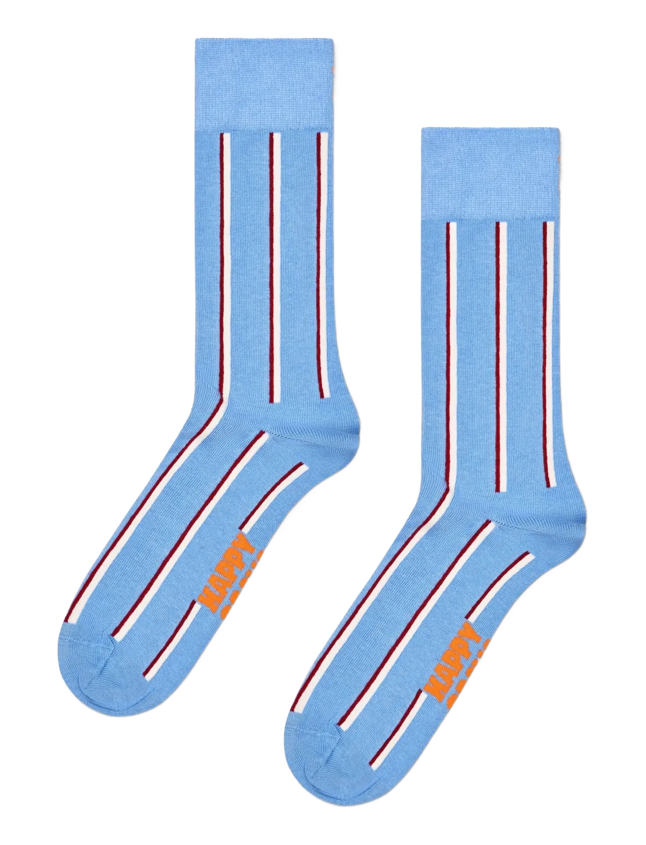 Happy Socks - 3-Pack Vertical Stripe Socks - light blue - 1