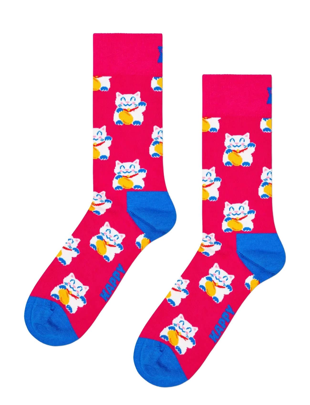 Happy Socks - 2-Pack Lucky Neko Socks Gift Set - sokker - blue - 3