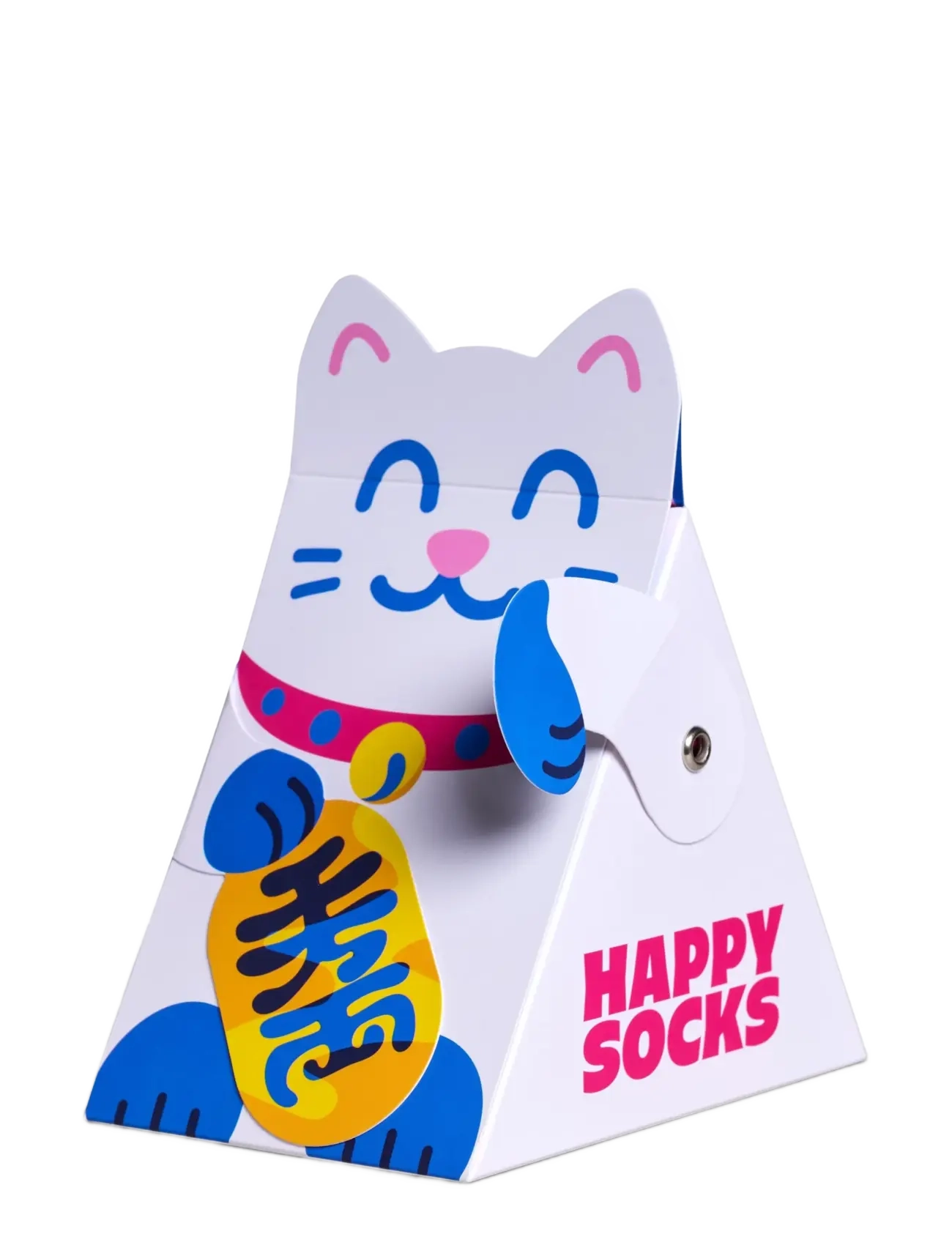 Happy Socks - 2-Pack Lucky Neko Socks Gift Set - sokker - blue - 4