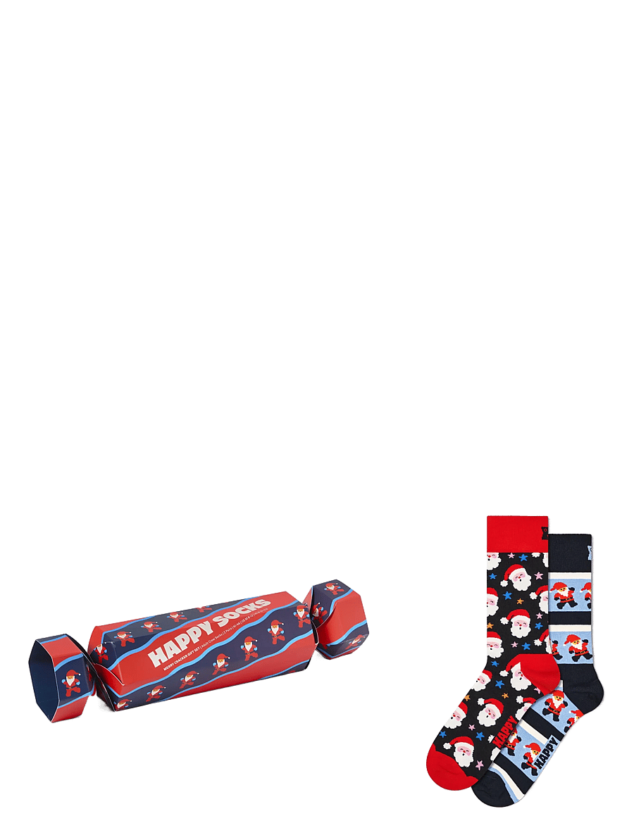 Happy Socks - 2-Pack Merry Cracker Socks Gift Set - tennissocken - black - 0