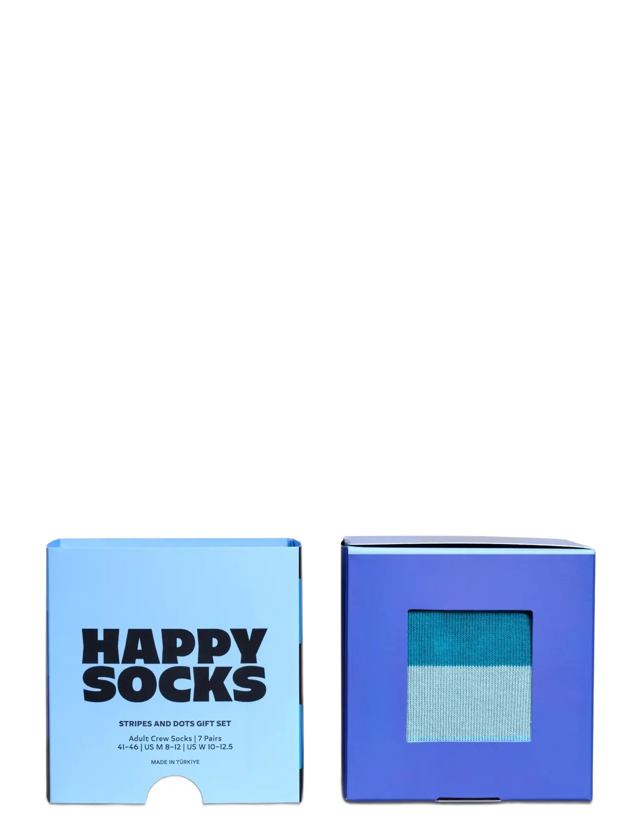 Happy Socks - 2-Pack Graphic Socks Gift Set - vanliga strumpor - navy - 1