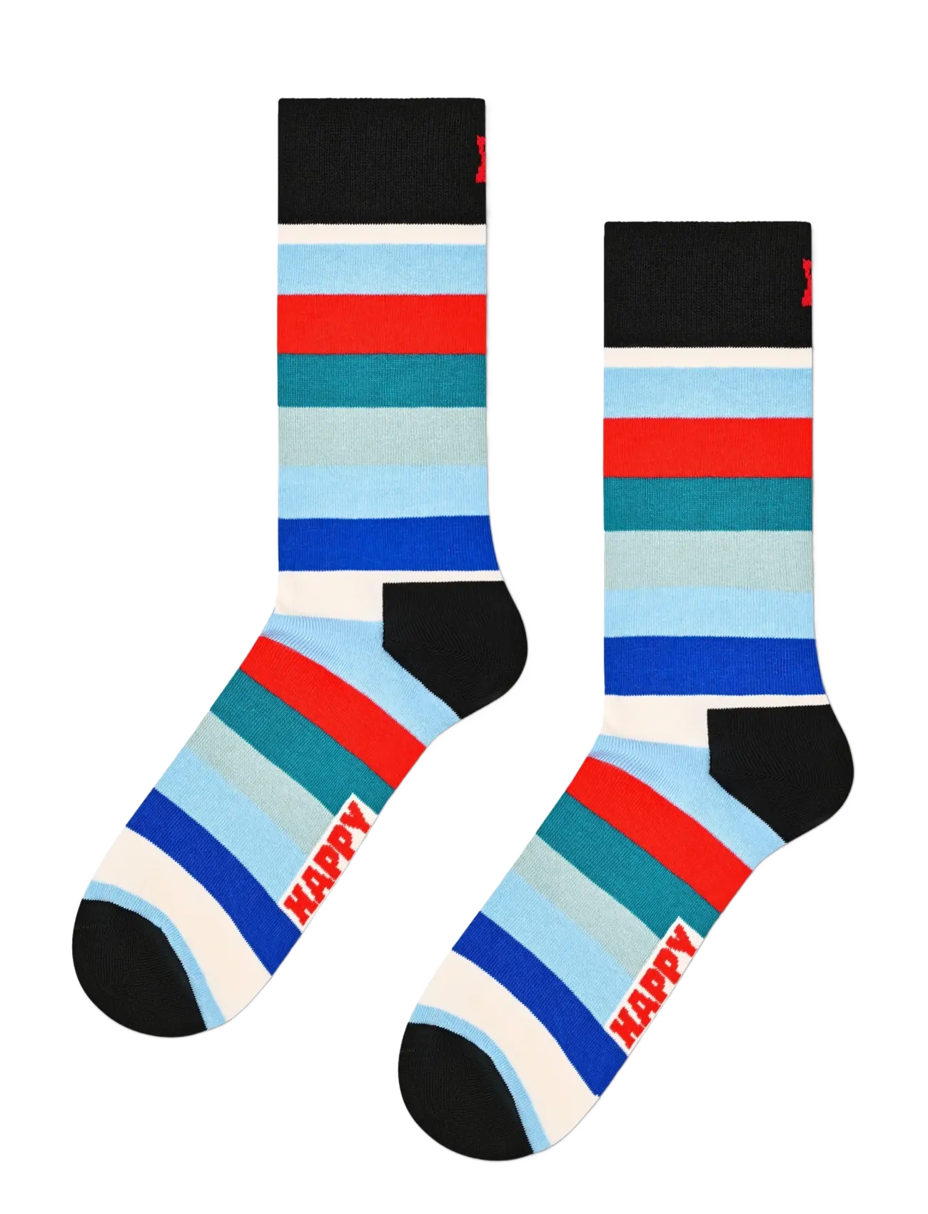 Happy Socks - 2-Pack Graphic Socks Gift Set - vanliga strumpor - navy - 2
