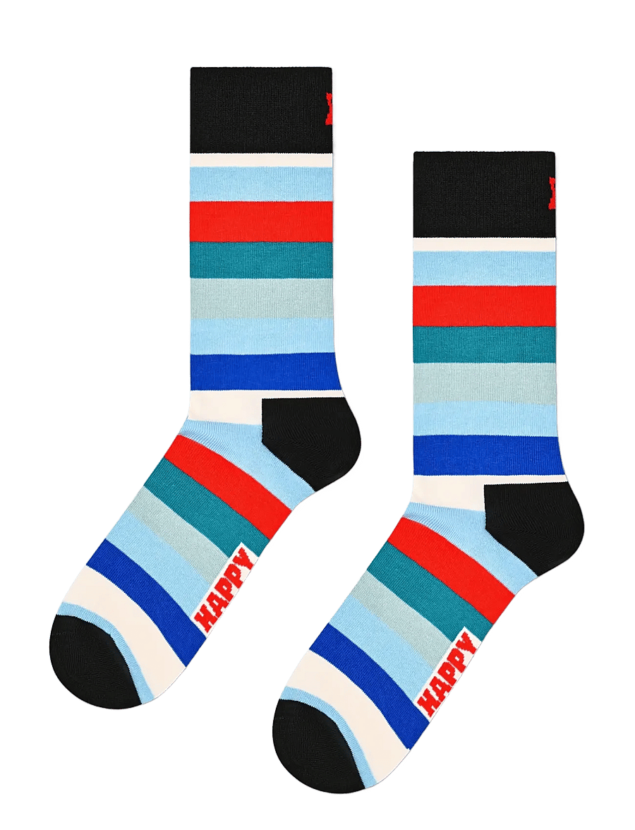 Happy Socks - 2-Pack Graphic Socks Gift Set - vanliga strumpor - navy - 2