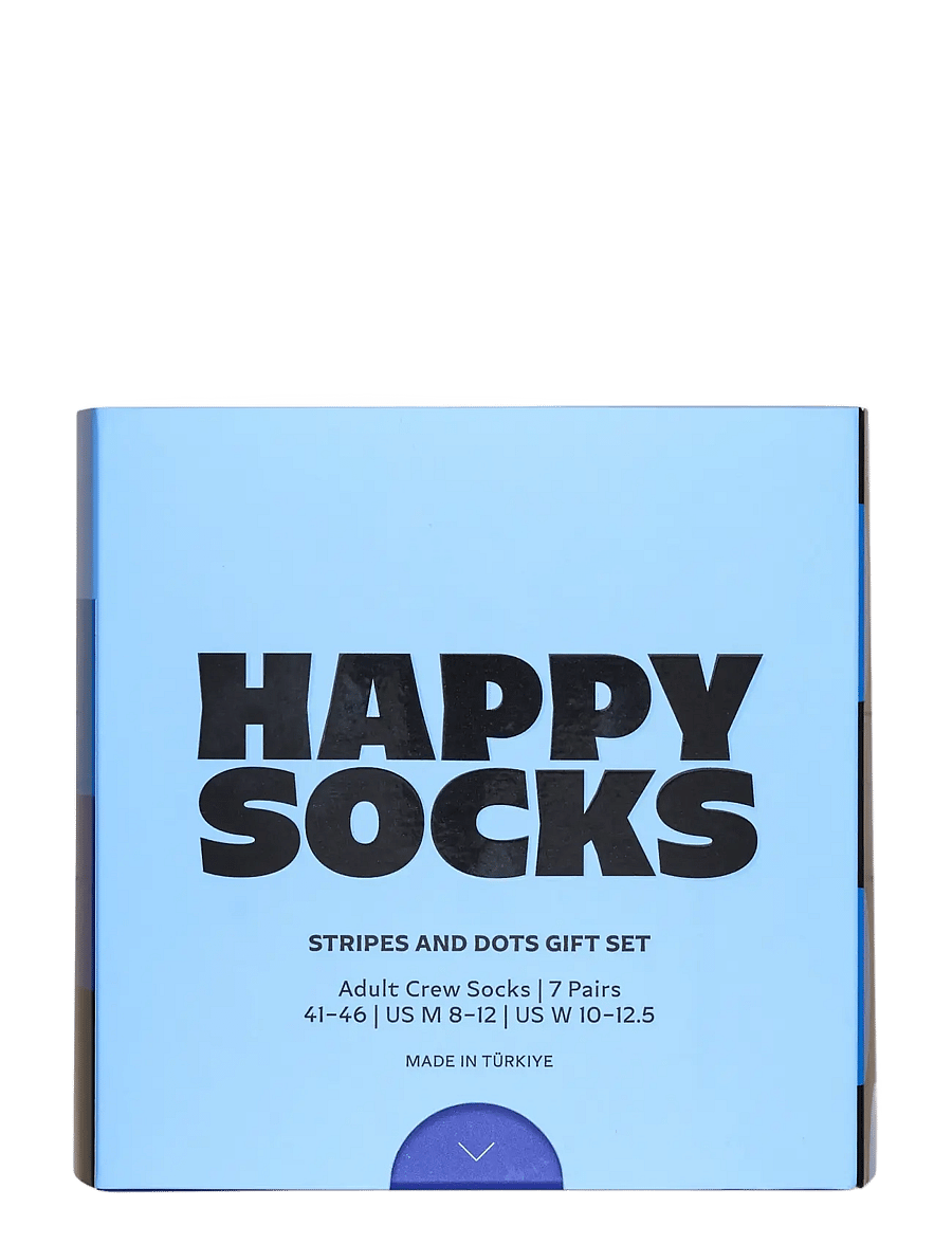 Happy Socks - 2-Pack Graphic Socks Gift Set - vanliga strumpor - navy - 5