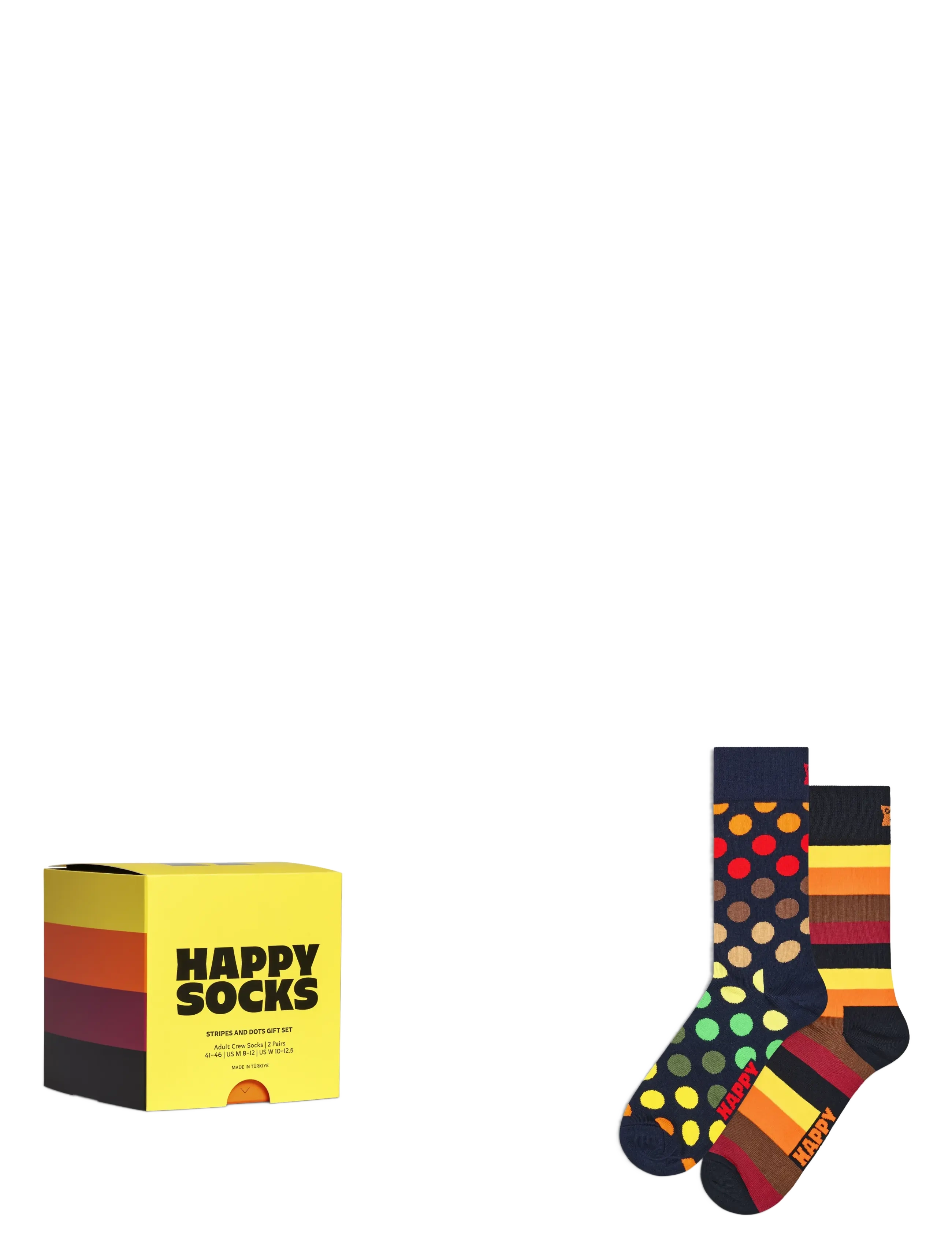Happy Socks 2-Pack Graphic Socks Gift Set - Underkläder - NAVY / navy
