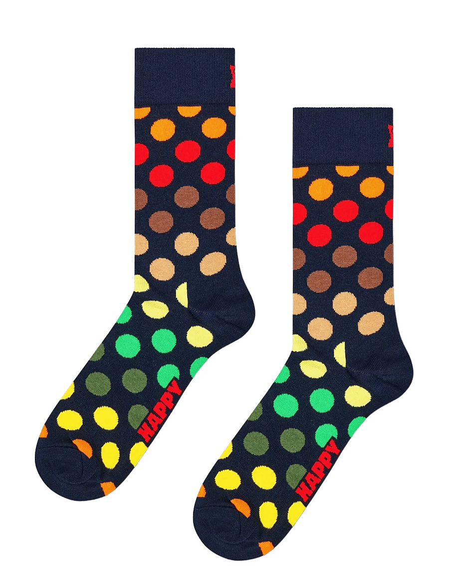 Happy Socks - 2-Pack Graphic Socks Gift Set - vanliga strumpor - navy - 3