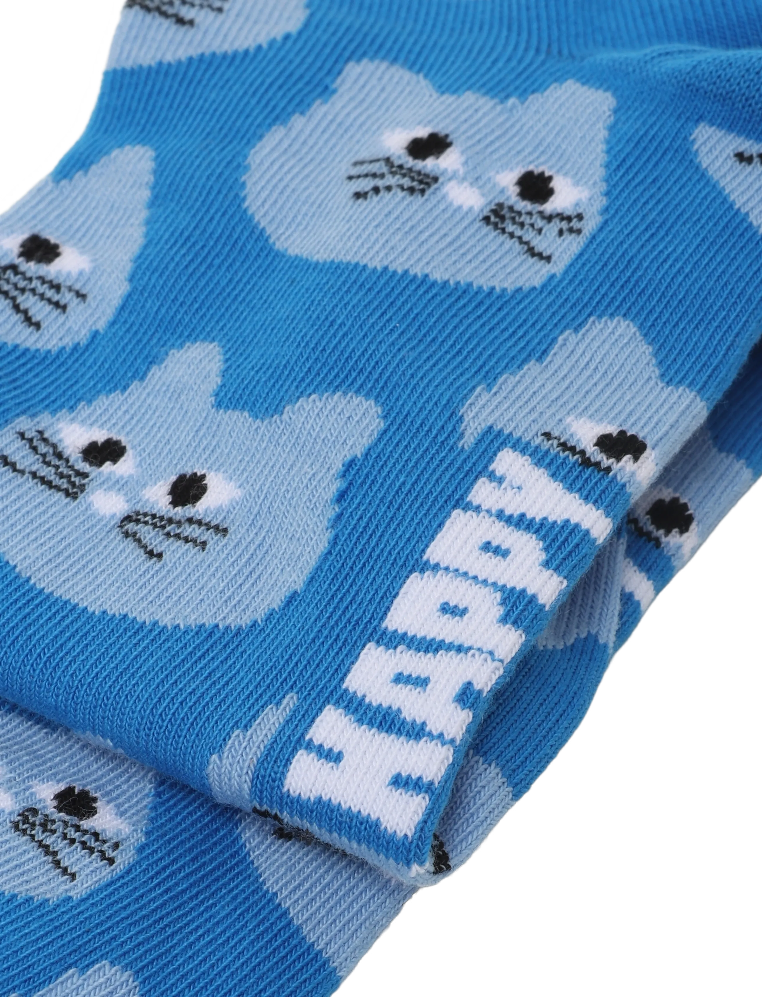 Happy Socks - Cat Sock - lägsta priserna - blue - 2